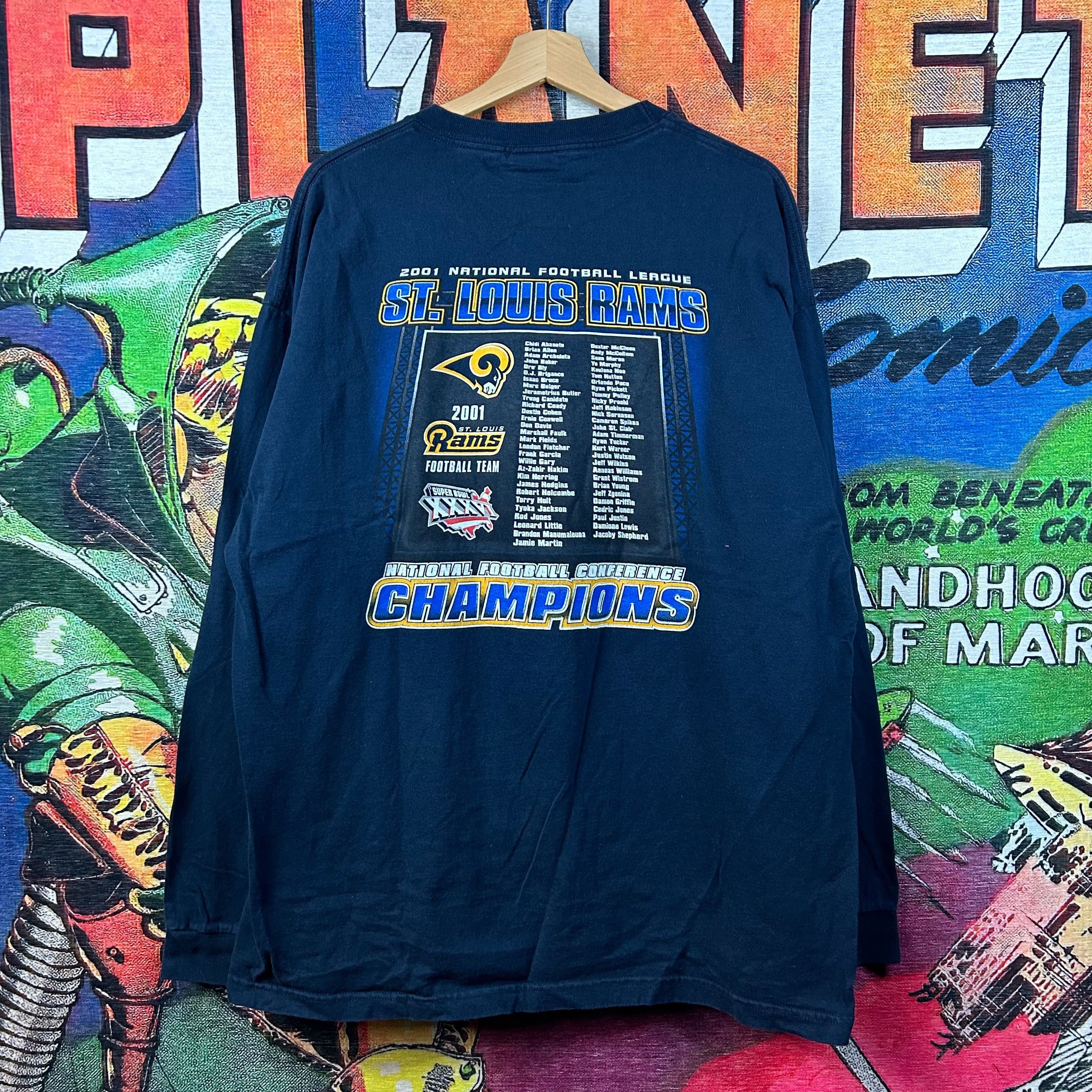 NFL × Vintage Y2K St. Louis Rams Tee Size 2XL Size US XXL / EU 58 / 5 - 2 Thumbnail