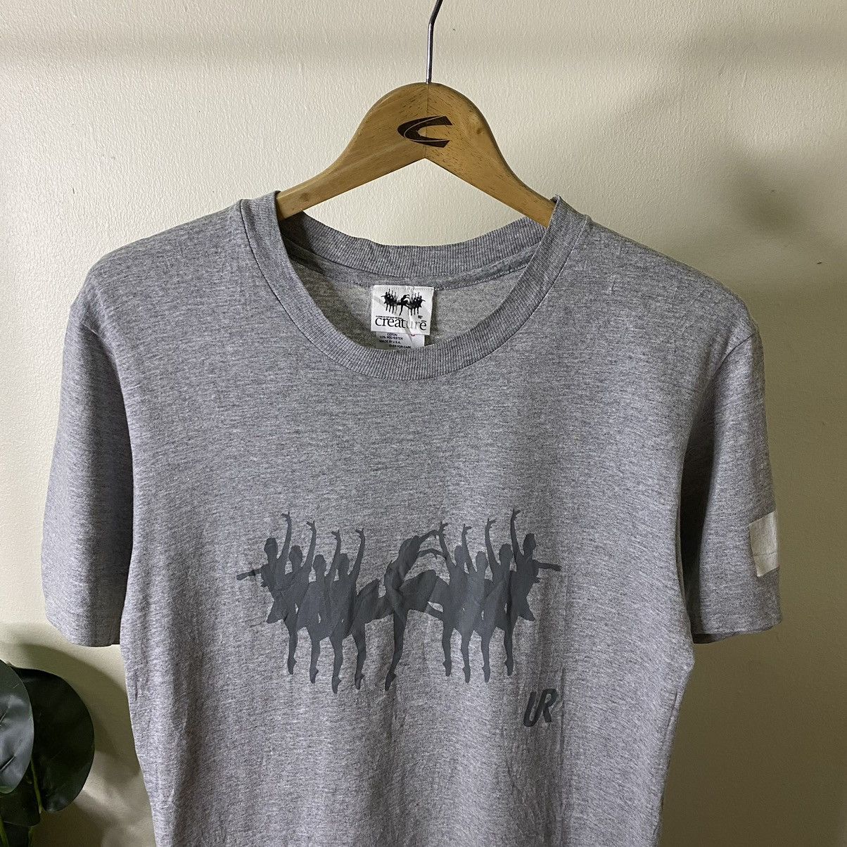 Japanese Brand Vintage 1990s Japanese Brand Creature Made in USA Tee Size US S / EU 44-46 / 1 - 2 Thumbnail