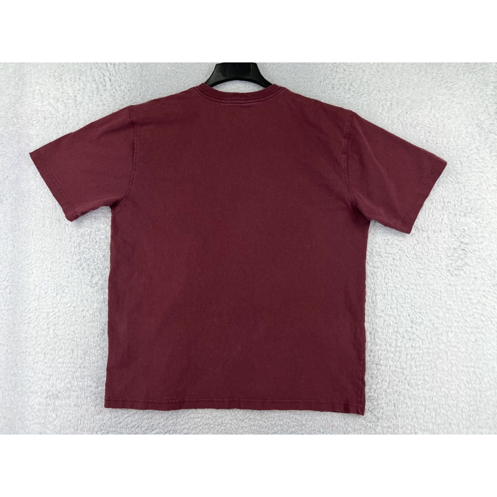 Carhartt Carhartt Mens Shirt L Red Short Sleeve Crew Neck Cotton Workwear Pocket K87 Size US L / EU 52-54 / 3 - 2 Thumbnail