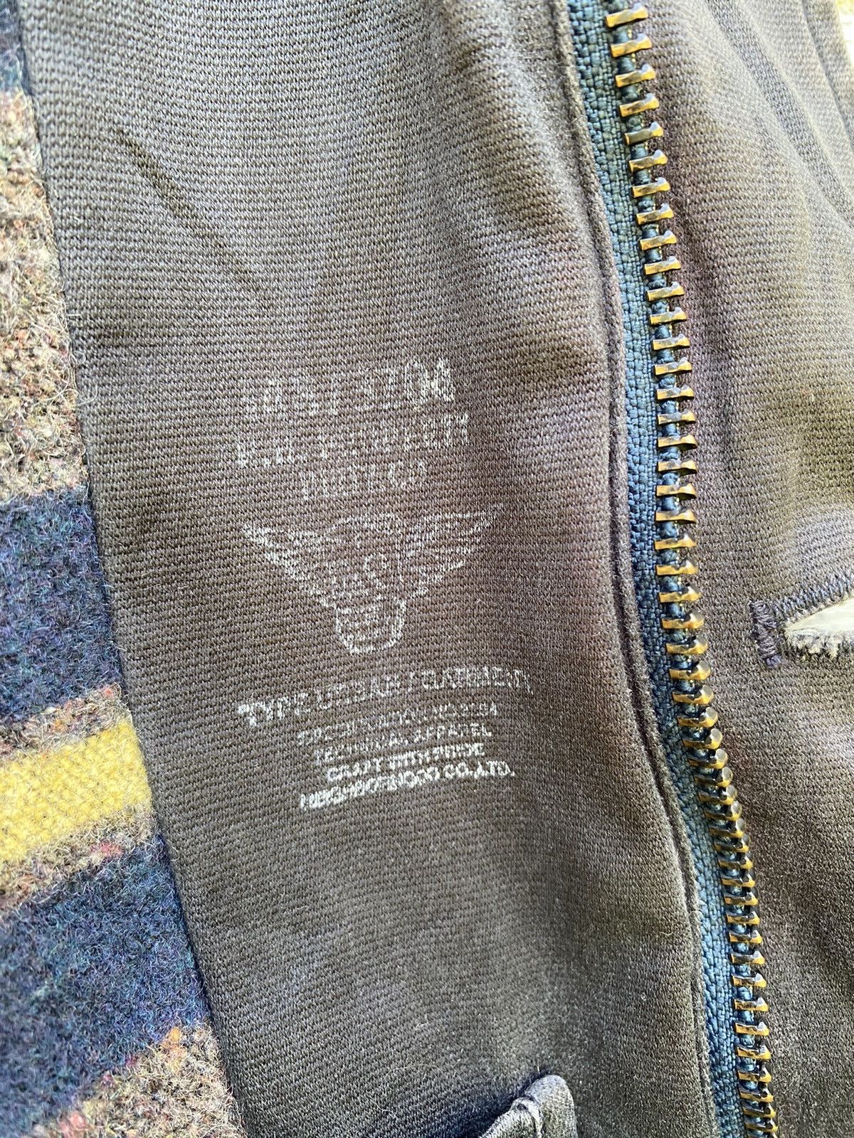 Neighborhood × Undercover × Wtaps Neighborhood Paint Blanket Lining Deck Jacket Urban Garment Size US L / EU 52-54 / 3 - 14 Thumbnail