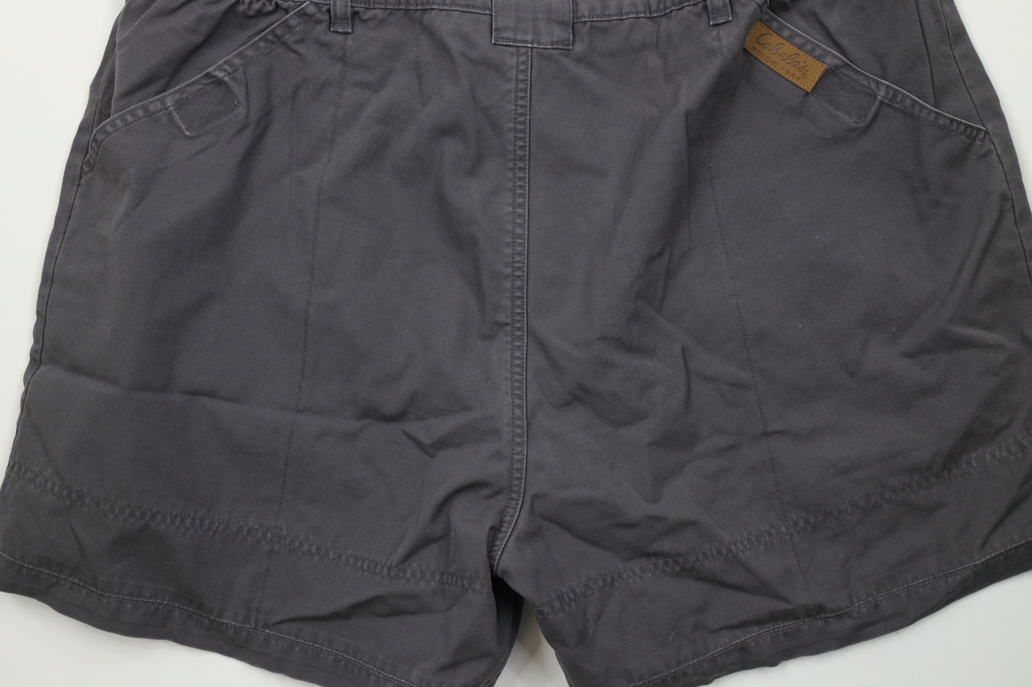 Cabelas Vintage Cabelas Above Knee Canvas Trekking Cargo Shorts Size US 42 / EU 58 - 10 Thumbnail