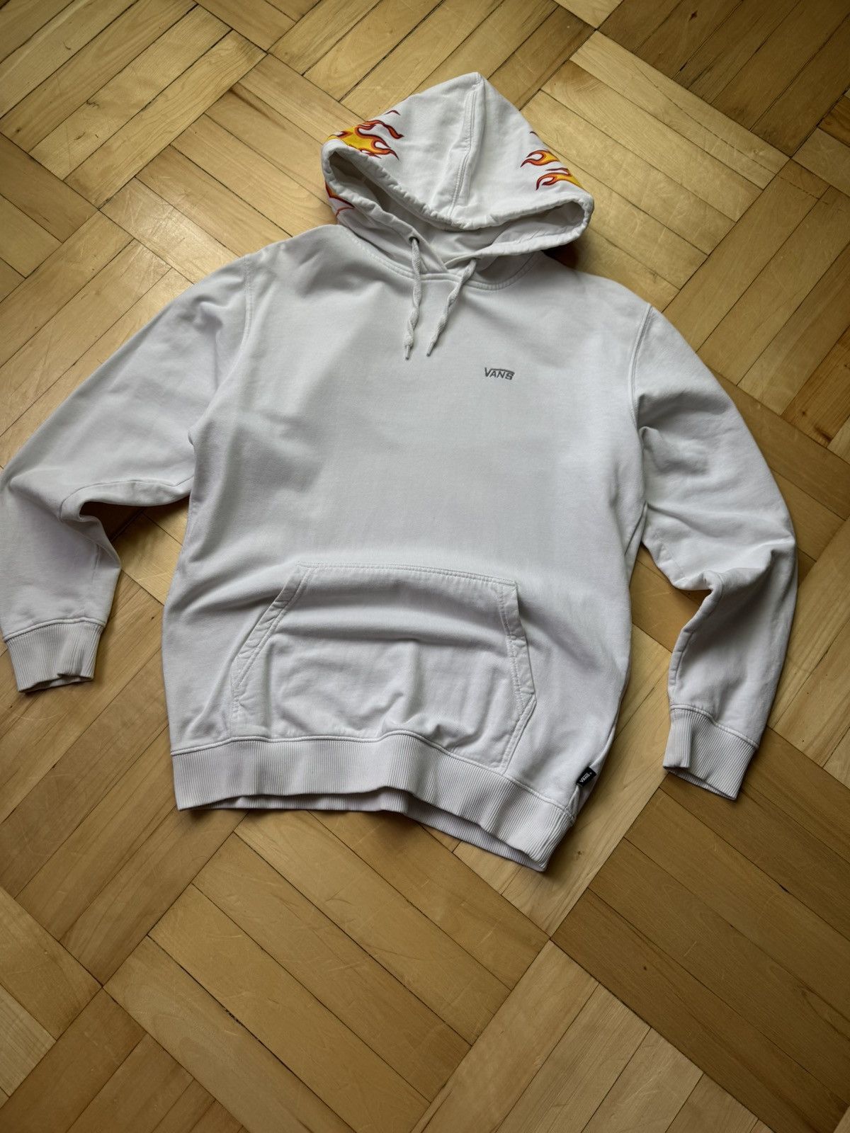 Thrasher Official Vans Off The Wall x Thrasher Magazine Hoodie White Size US S / EU 44-46 / 1 - 4 Thumbnail