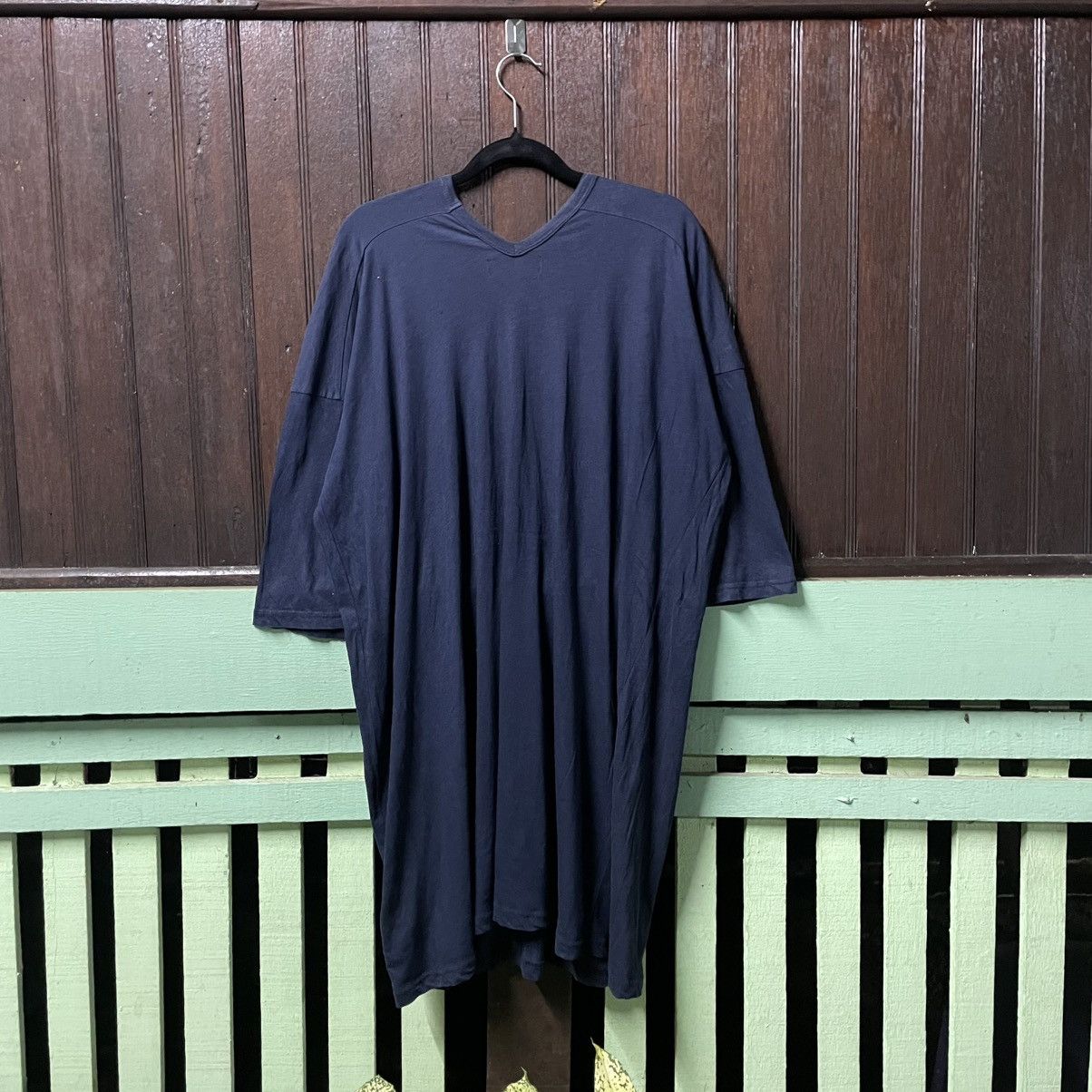 Zucca 🔥🇯🇵Zucca By Issey Miyake Minimalist V Neck Women Long Shirt Size L / US 10 / IT 46 - 2 Thumbnail
