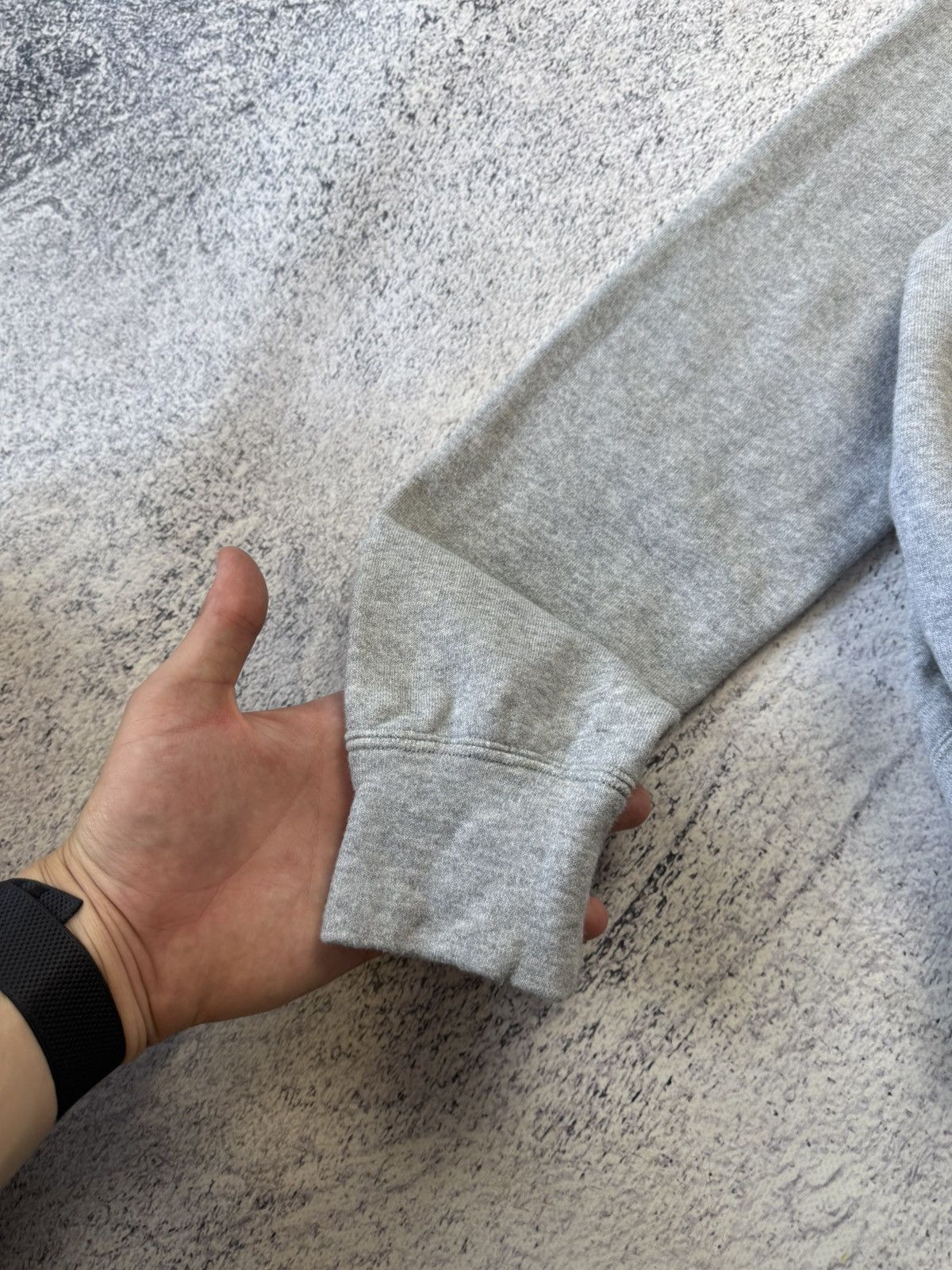Comme des Garcons PLAY Comme Des Garcons Play CDG Grey Hoodie Sweatshirt Japanese Size M / US 6-8 / IT 42-44 - 21 Thumbnail