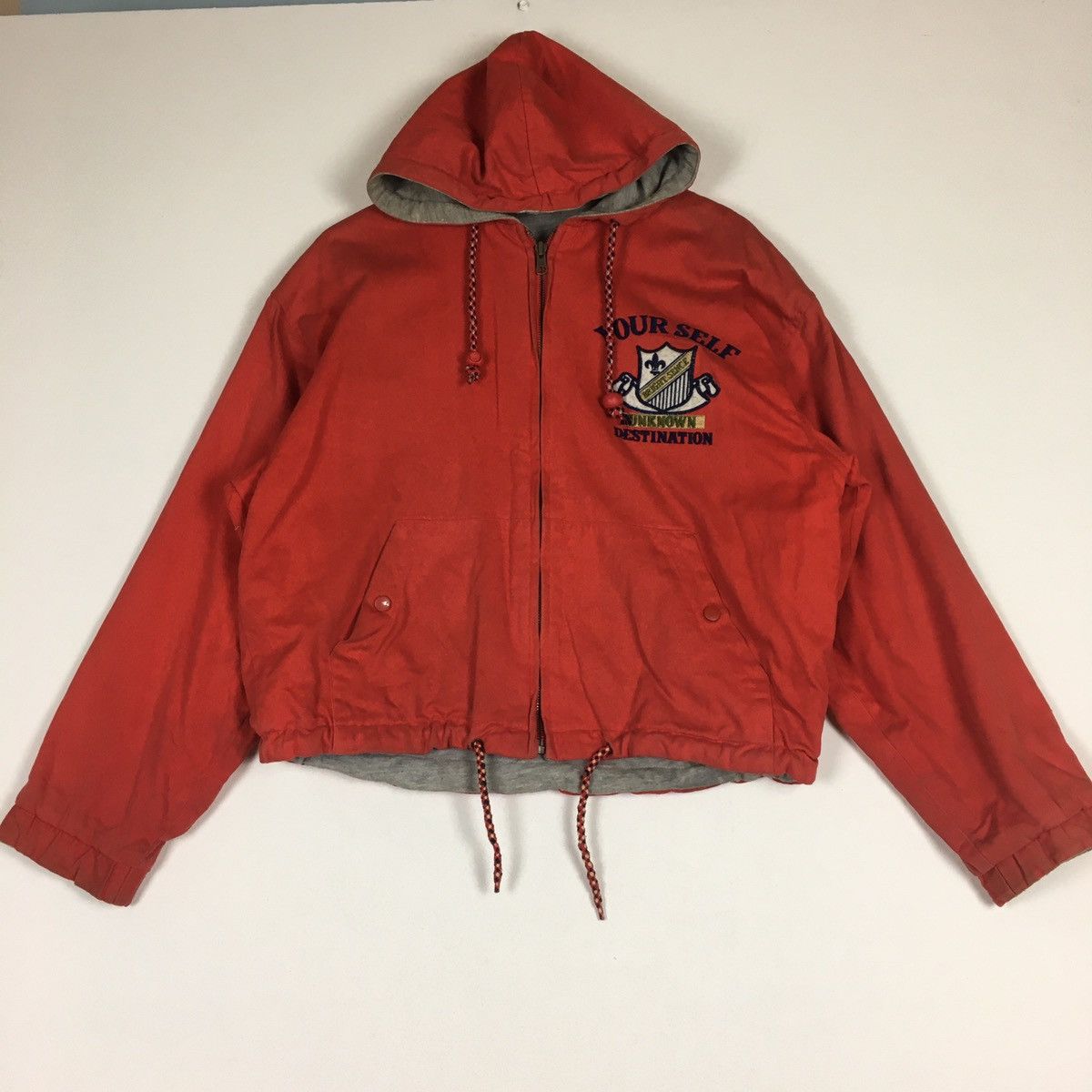 Vintage Vintage Unknown Destination Fall Winter Double Sides Hoodie Size US M / EU 48-50 / 2 - 2 Thumbnail