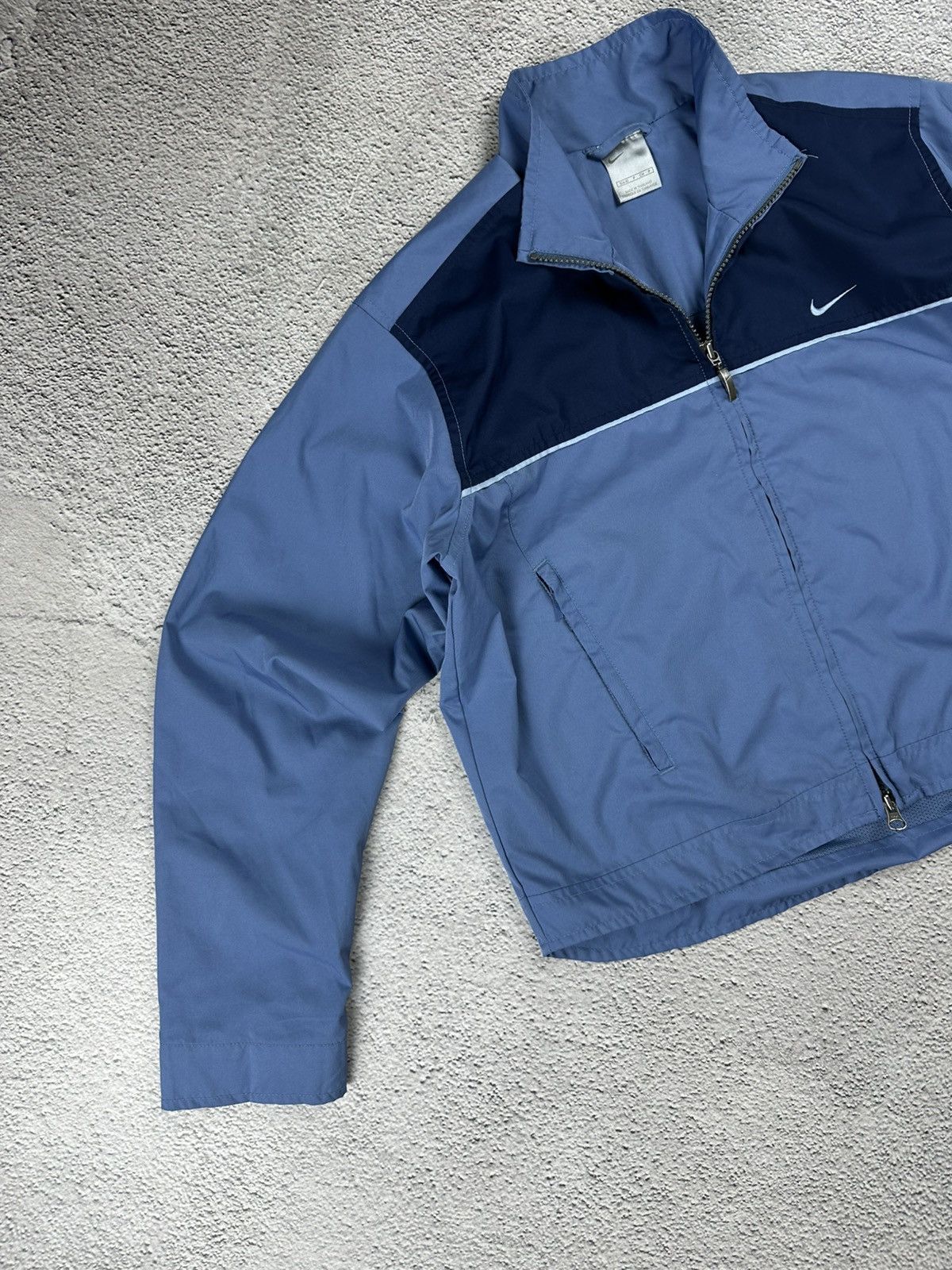 Nike Vintage Nike Track Suit Pants Jacket Nylon Drill Y2K Style Size S / US 4 / IT 40 - 4 Thumbnail