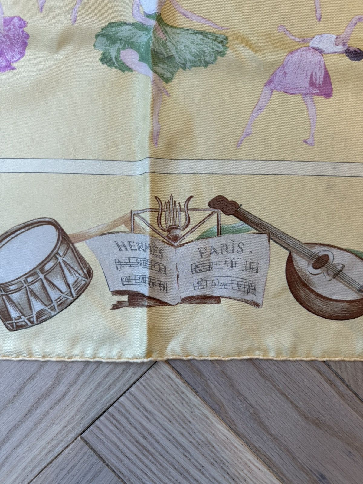 Hermes VINTAGE HERMÈS “LA DANSE” 100% SILK SCARF Size ONE SIZE - 2 Thumbnail