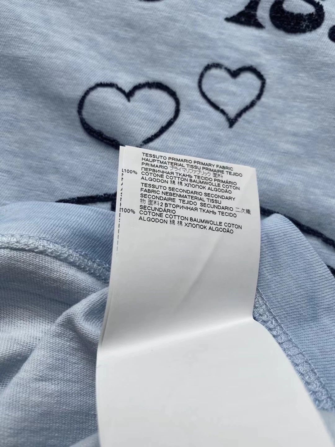 Dsquared2 Dsquared2 2020FW light blue cartoon T-shirt XS/S/M Size US XS / EU 42 / 0 - 8 Thumbnail