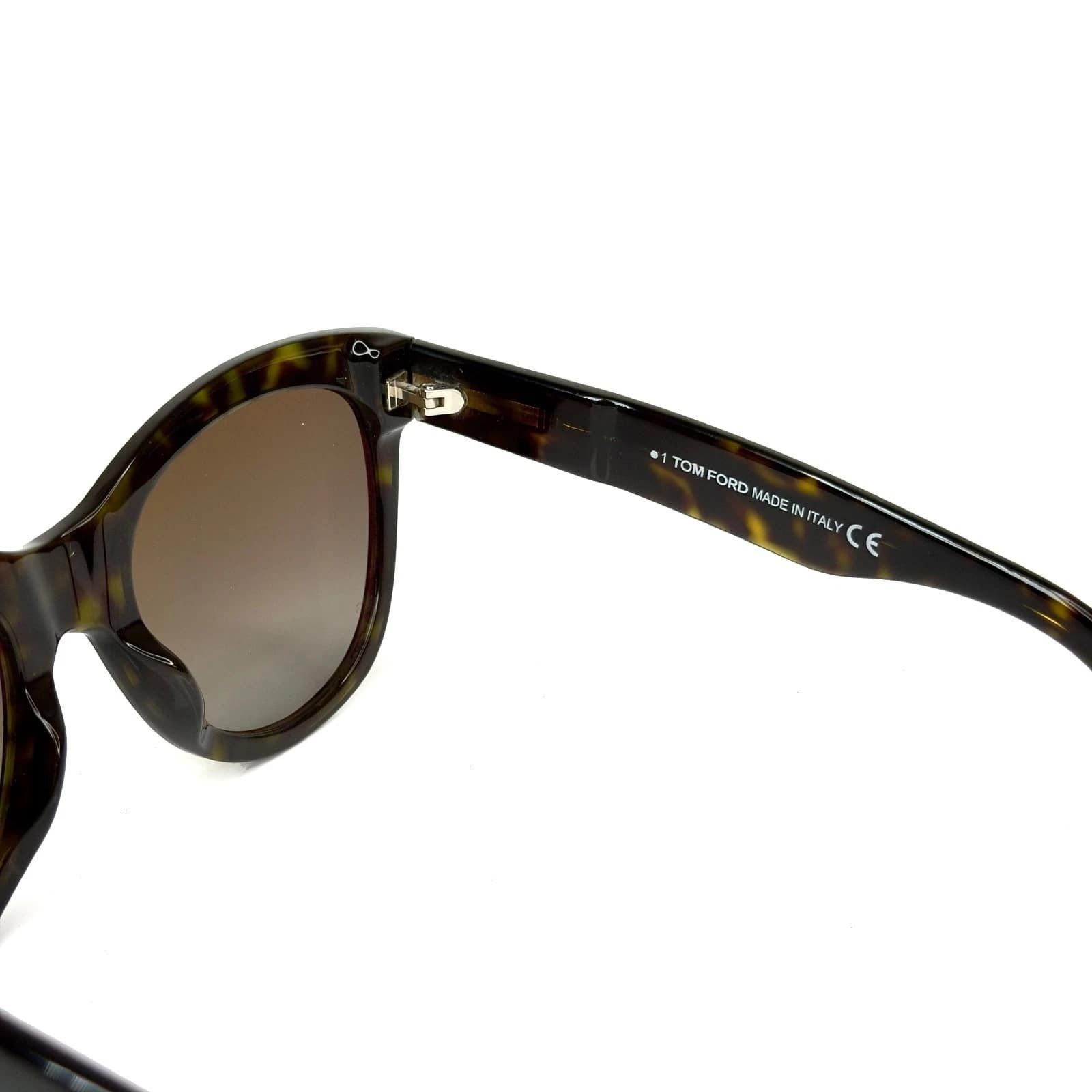 Tom Ford TOM FORD WALLACE TF870 52H Brown Havana Sunglass 870 FT0870 Size ONE SIZE - 3 Thumbnail
