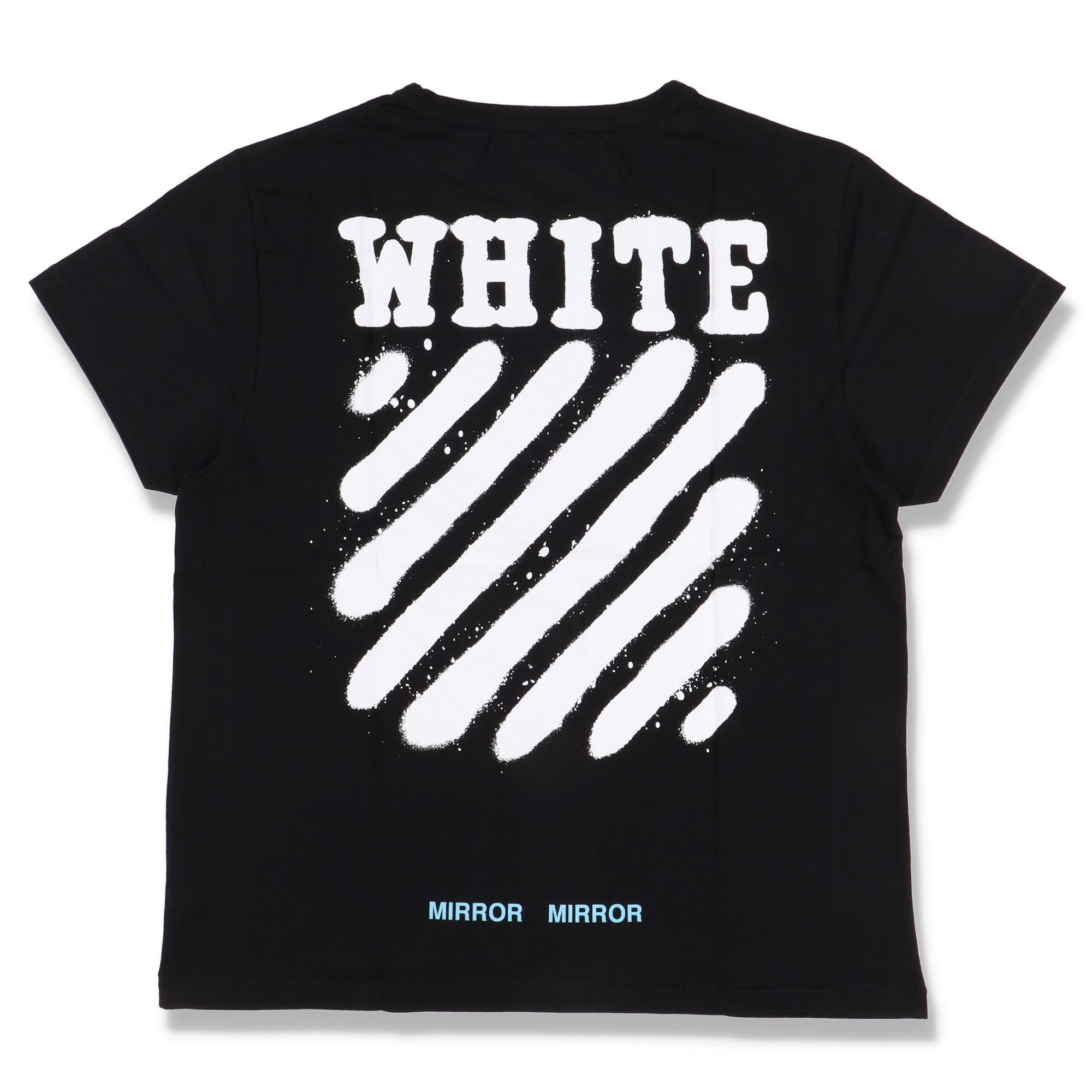 Off-White Black Spray Diagonals Logo Oversized T-Shirt Size US S / EU 44-46 / 1 - 1 Thumbnail