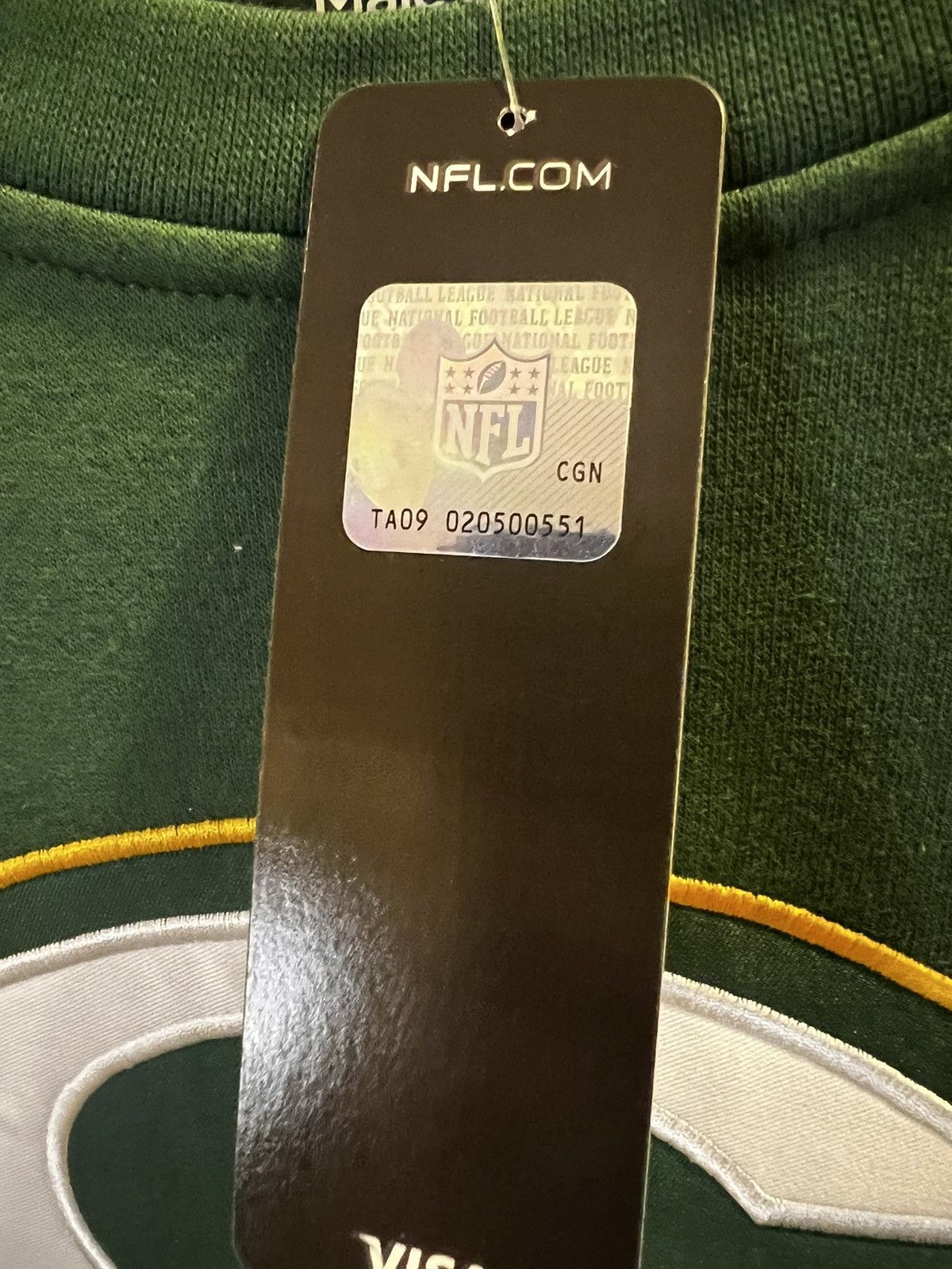 Majestic × NFL NWT Green Bay Packers Majestic Sweatshirt/Crewneck Size US L / EU 52-54 / 3 - 8 Thumbnail