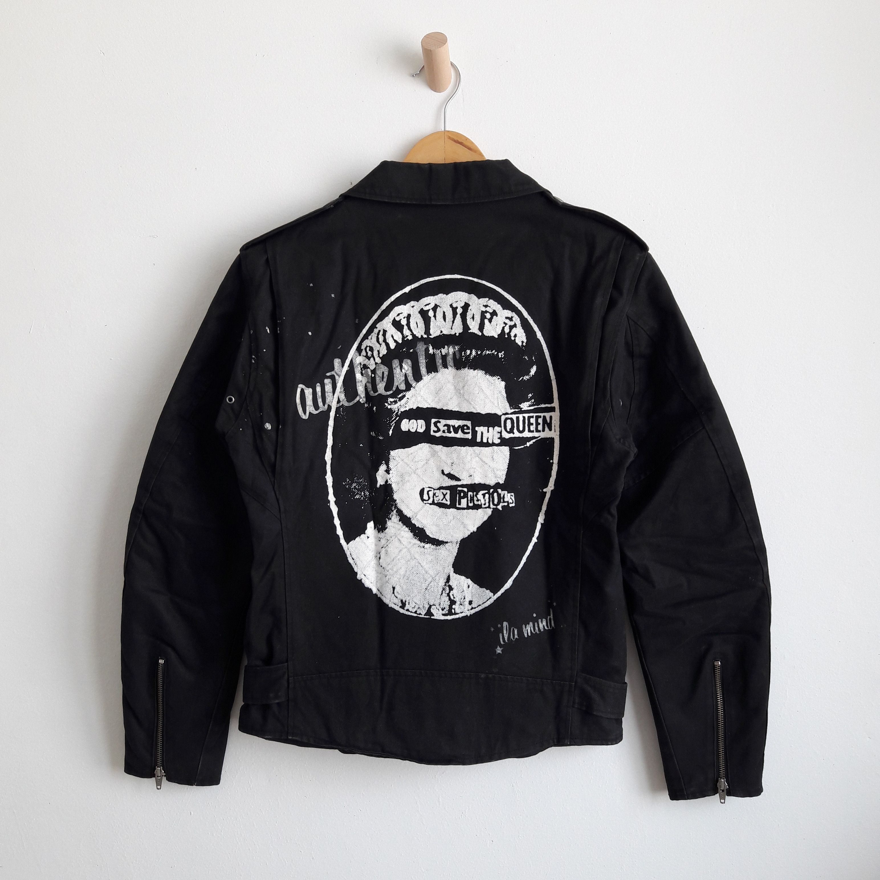 SEX PISTOLS アウタージャケット Alpha Industries × Vintage The sex pistols bomber jacket