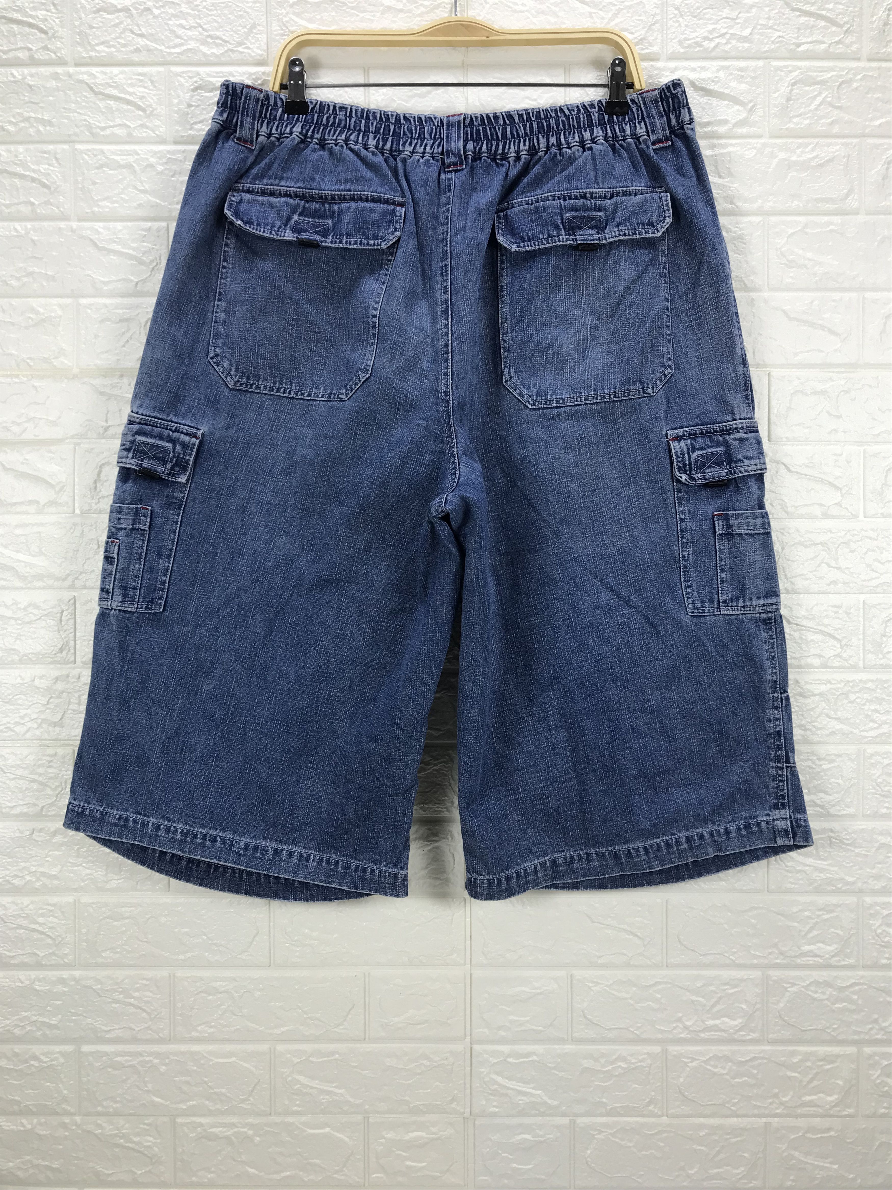 Airwalk Vintage Airwalk Jorts Baggy Cargo Jeans Size US 36 / EU 52 - 4 Thumbnail