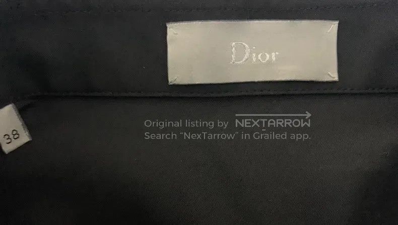 Dior Dior size 38 Black Atelier Striped Shirt Size M / US 6-8 / IT 42-44 - 3 Thumbnail