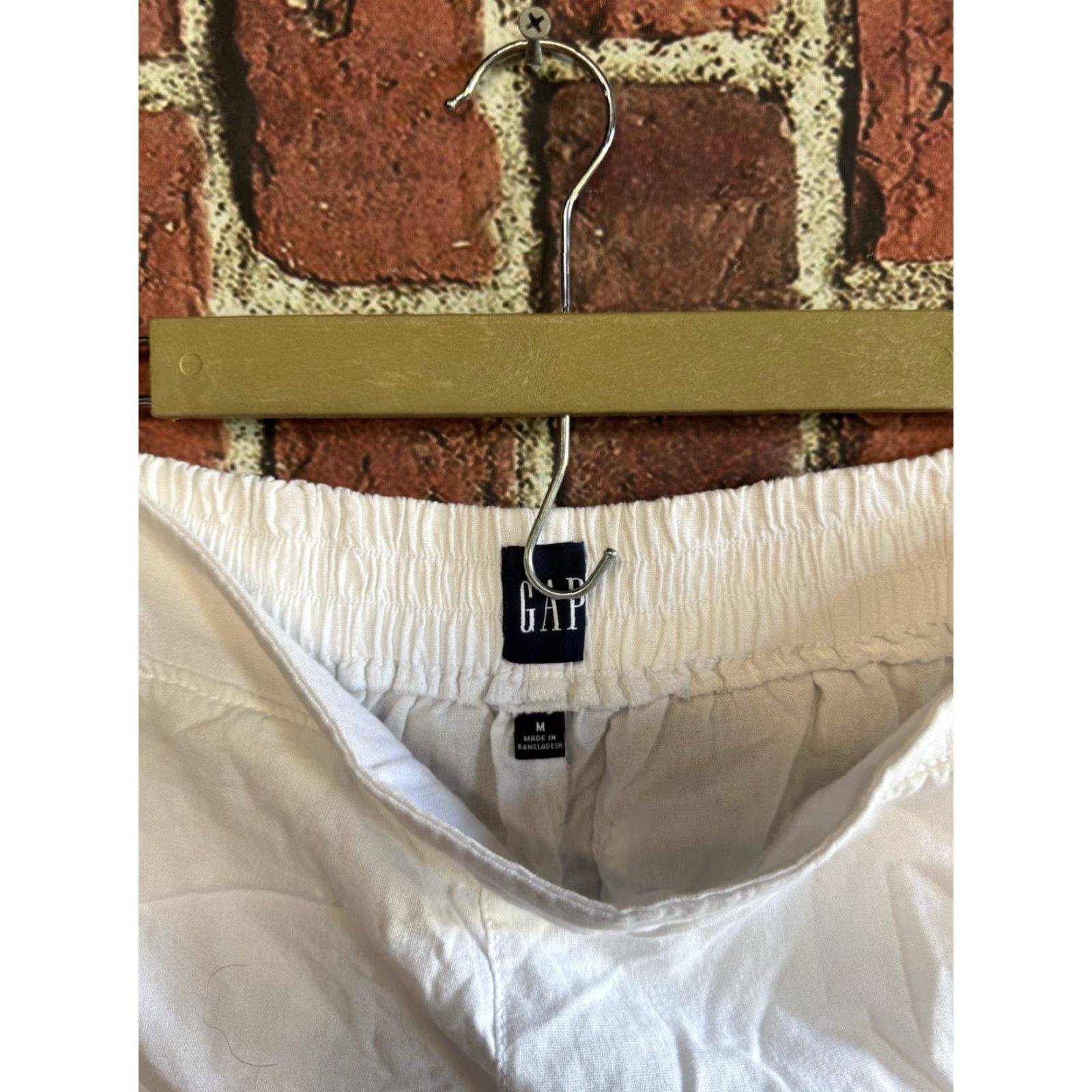 Gap Gap White Short Shorts Womens Regular Stretch Chino Size M Medium Size 32" / US 10 / IT 46 - 3 Thumbnail