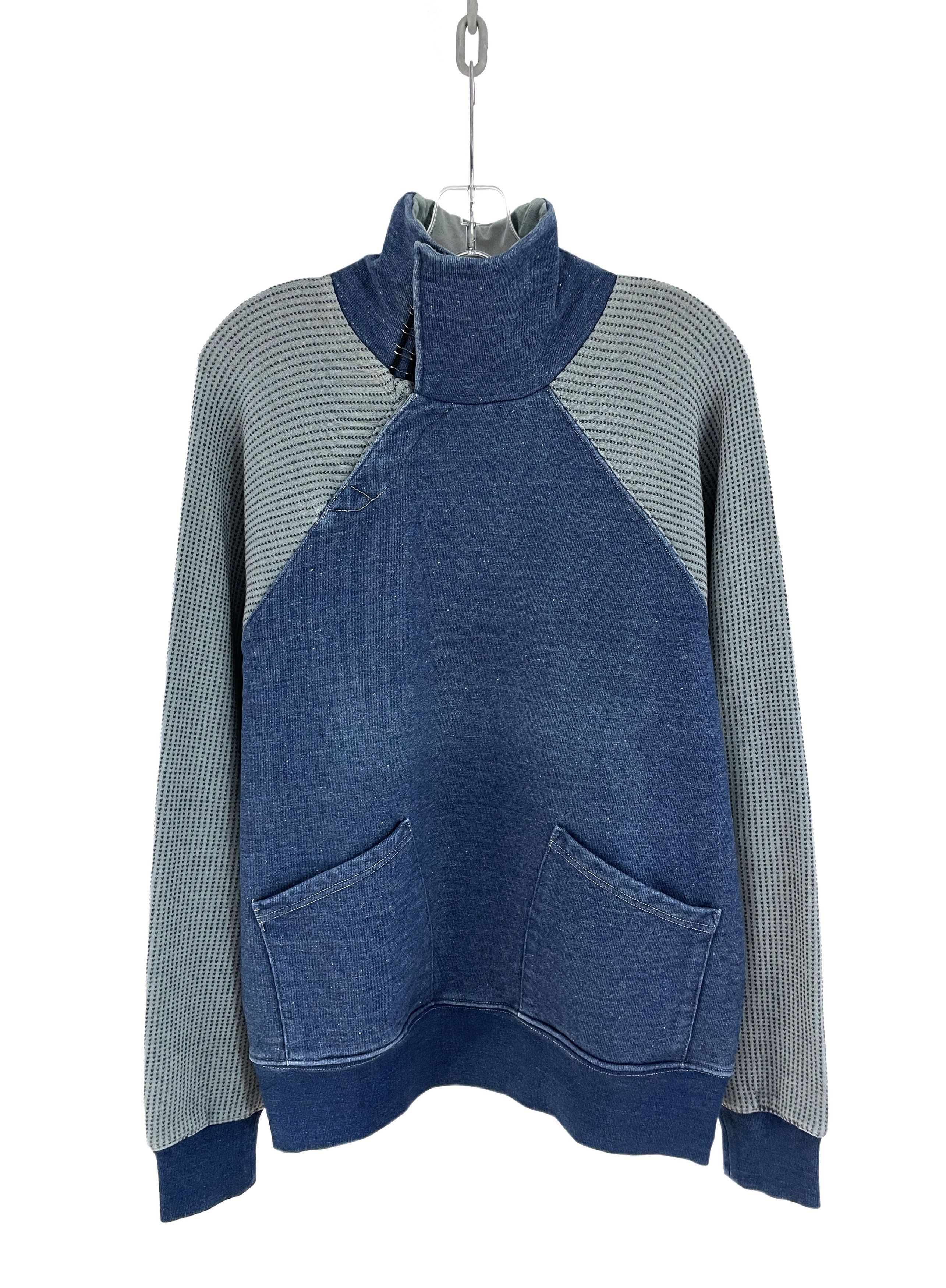 Kapital Sashiko Sleeve Sweater Size US L / EU 52-54 / 3 - 1 Thumbnail