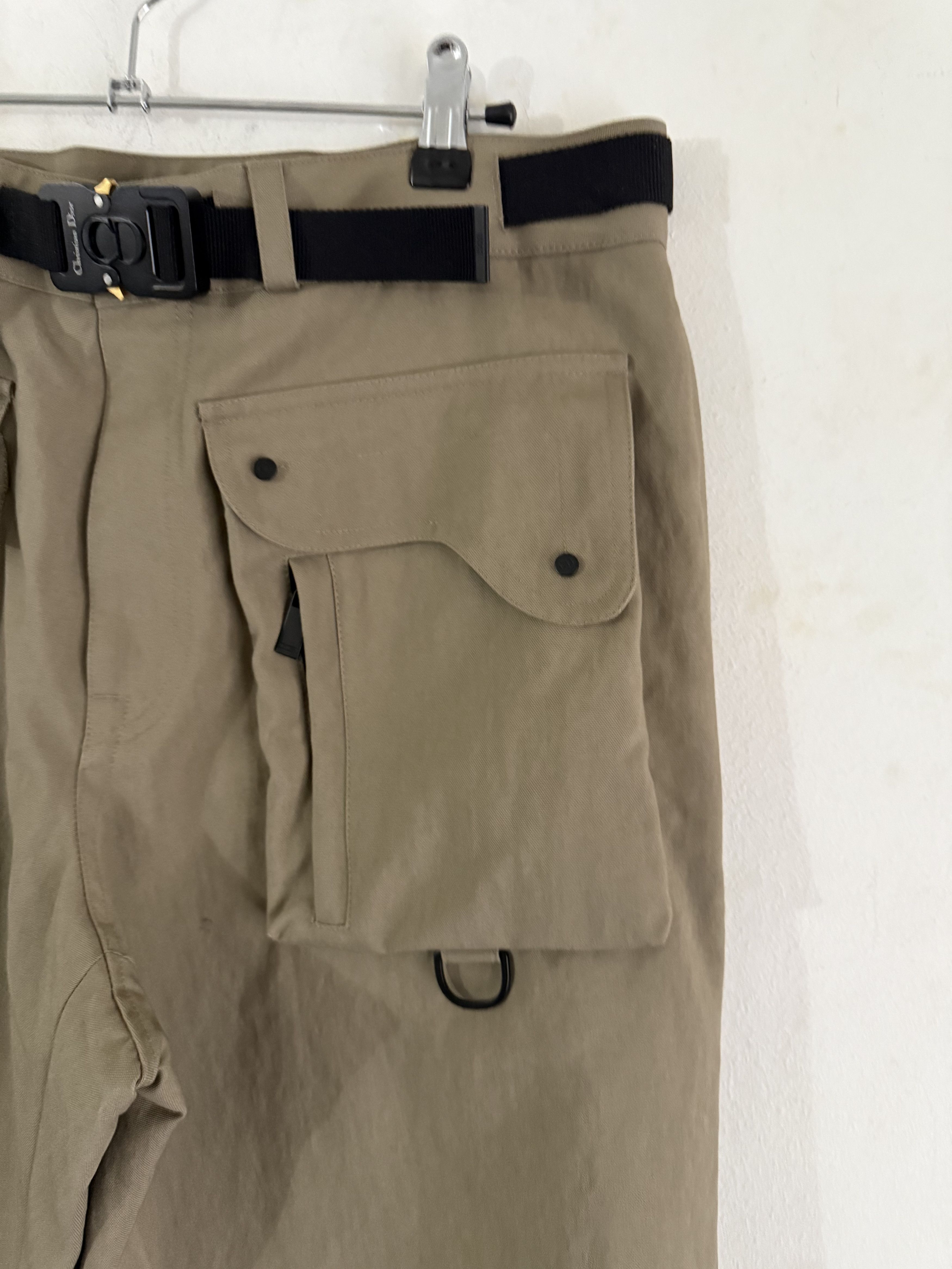 Dior Cargo Pants Dior Buckle Belt Size US 34 / EU 50 - 12 Thumbnail