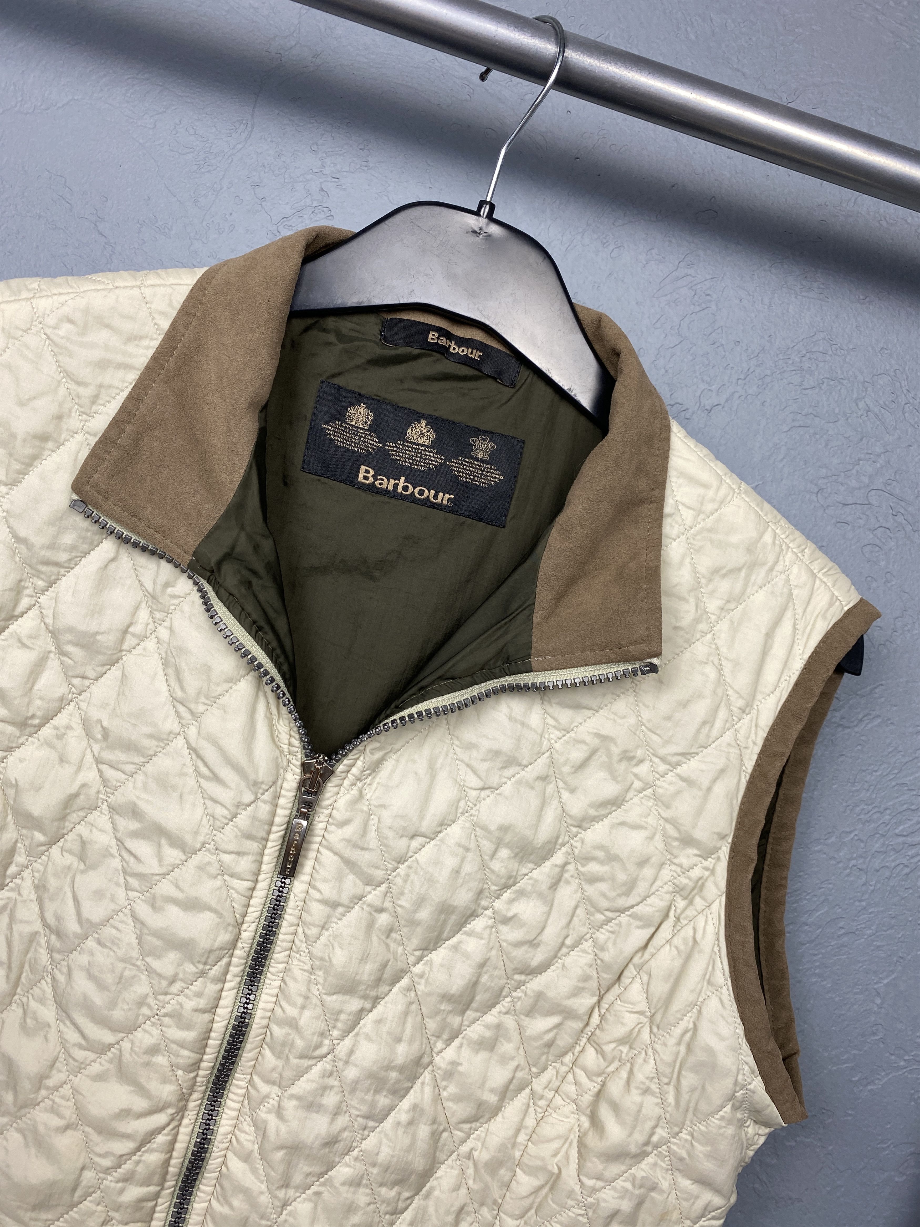 Barbour Barbour Vintage Womens Quilted Vest Size L / US 10 / IT 46 - 2 Thumbnail