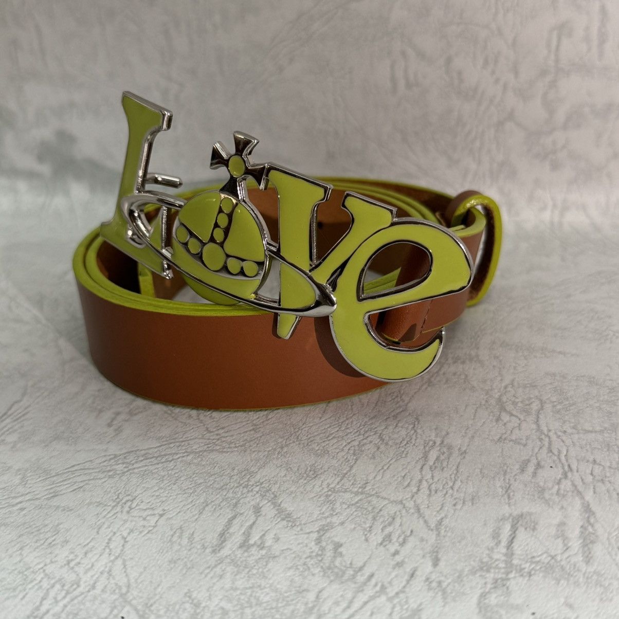 Vivienne Westwood Vivienne westwood LOVE Green orb Belt Size ONE SIZE - 3 Thumbnail