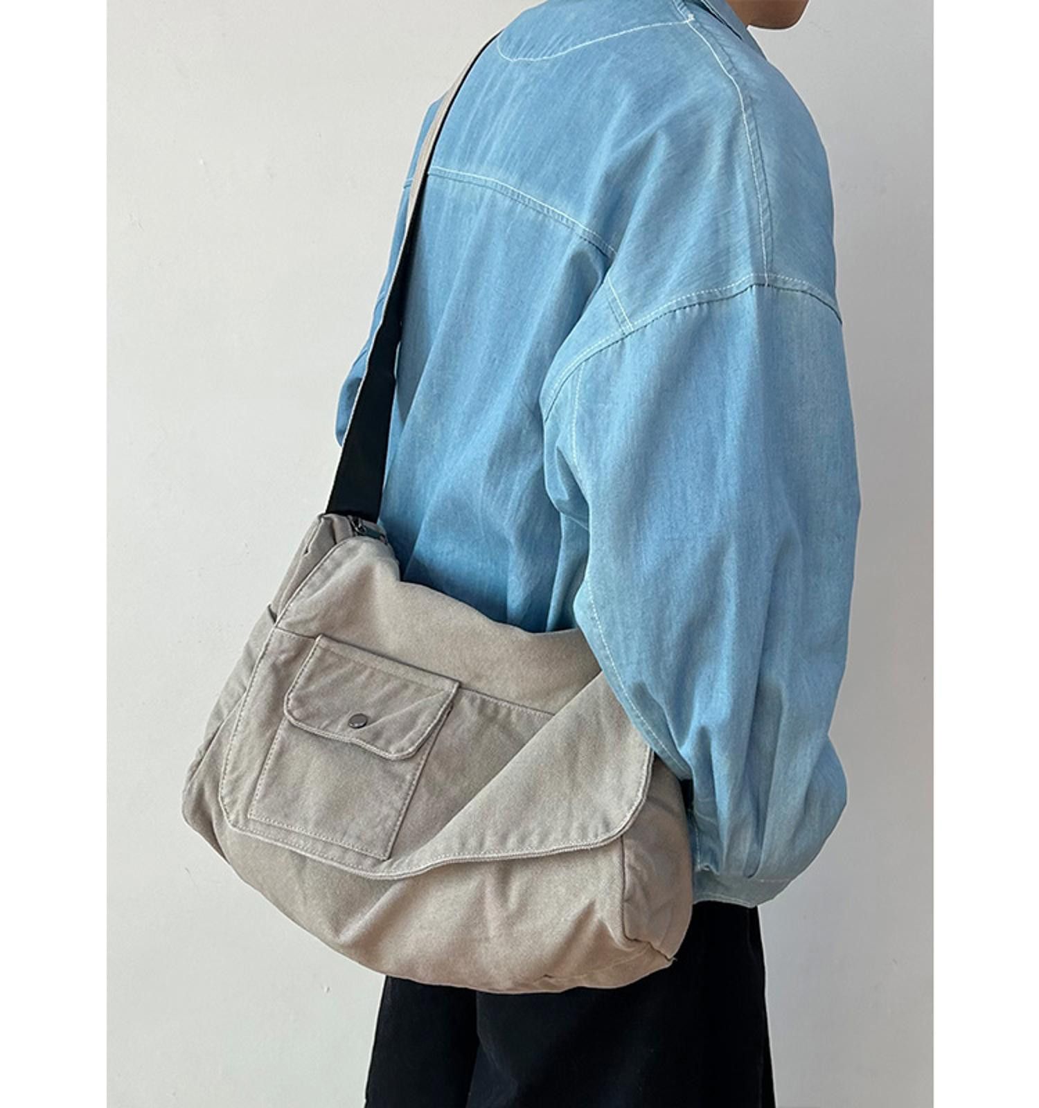 Other Stylish Canvas Messenger Bag Size ONE SIZE - 5 Thumbnail