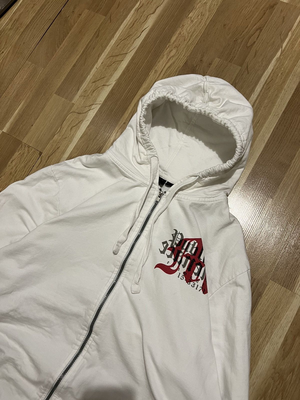 Ed Hardy × Vintage Vintage Ed hardy punk rock skull zip hoodie avant garde 90s Size US L / EU 52-54 / 3 - 7 Thumbnail