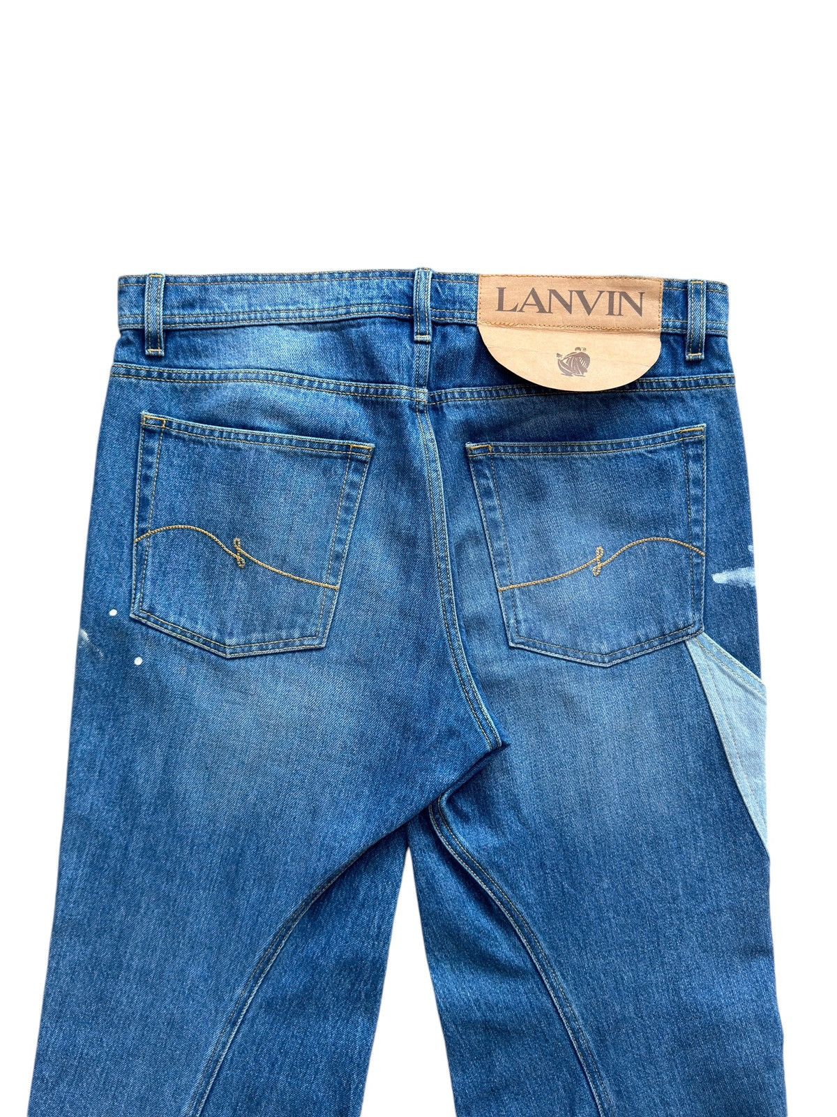 Gallery Dept. × Lanvin Gallery Dept Lanvin Flared Painter Denim Jeans Size US 32 / EU 48 - 6 Thumbnail