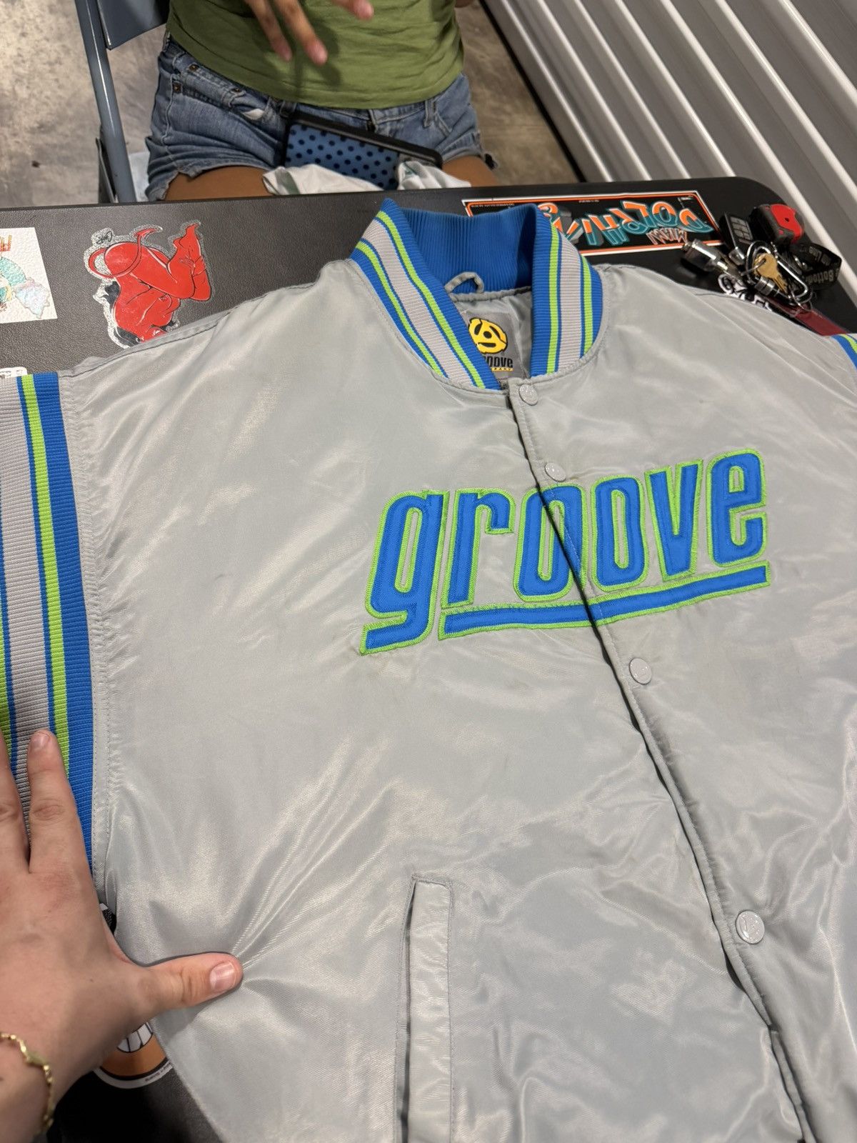 Other Y2K Vintage GROOVE Skate Bomber Jacket XL Size US XL / EU 56 / 4 - 5 Thumbnail