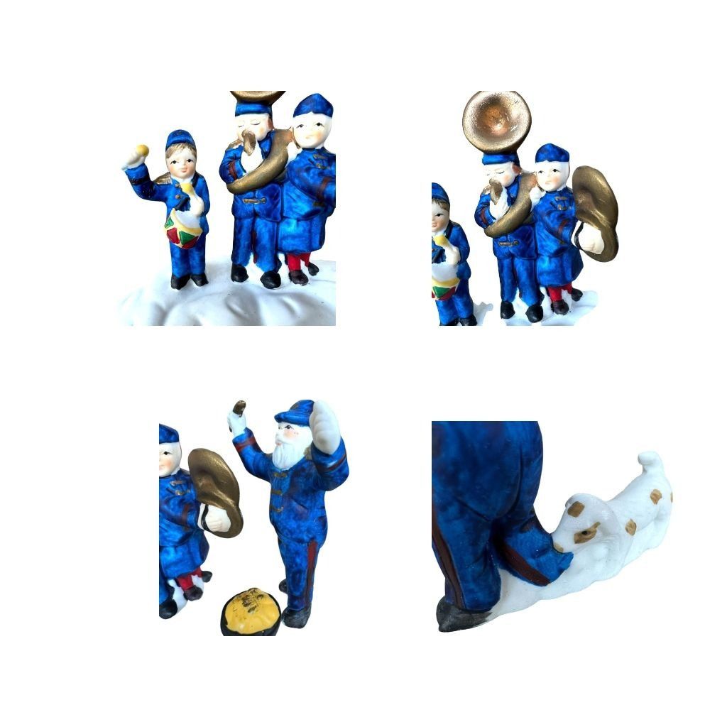 Vintage VTG Porcelain Band Conductor Puppy Figurine Please Give Chr Size ONE SIZE - 6 Thumbnail