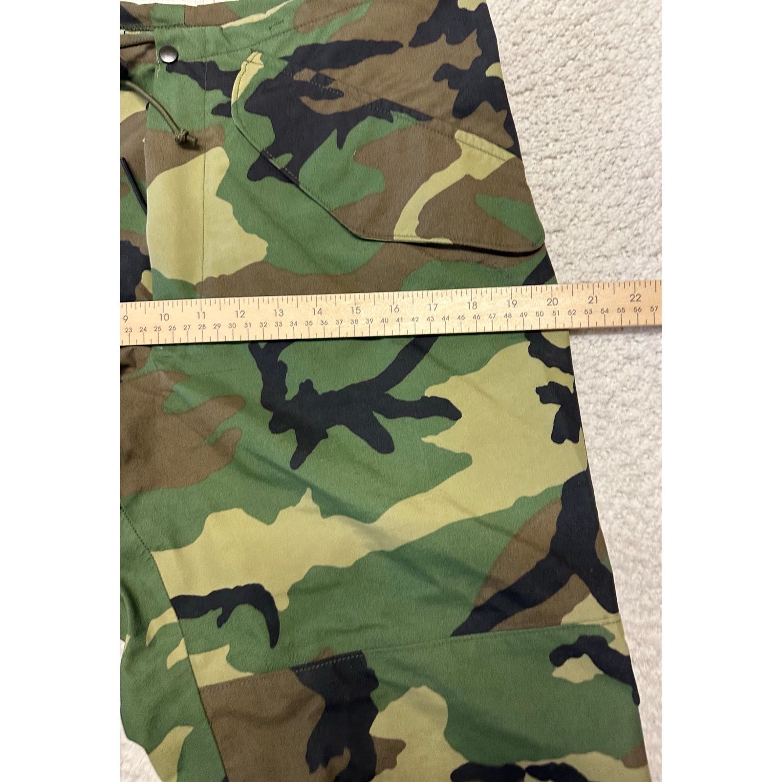 Other US Army Goretex Trousers Cold Weather Woodland Camo Pants S Size US 30 / EU 46 - 3 Thumbnail