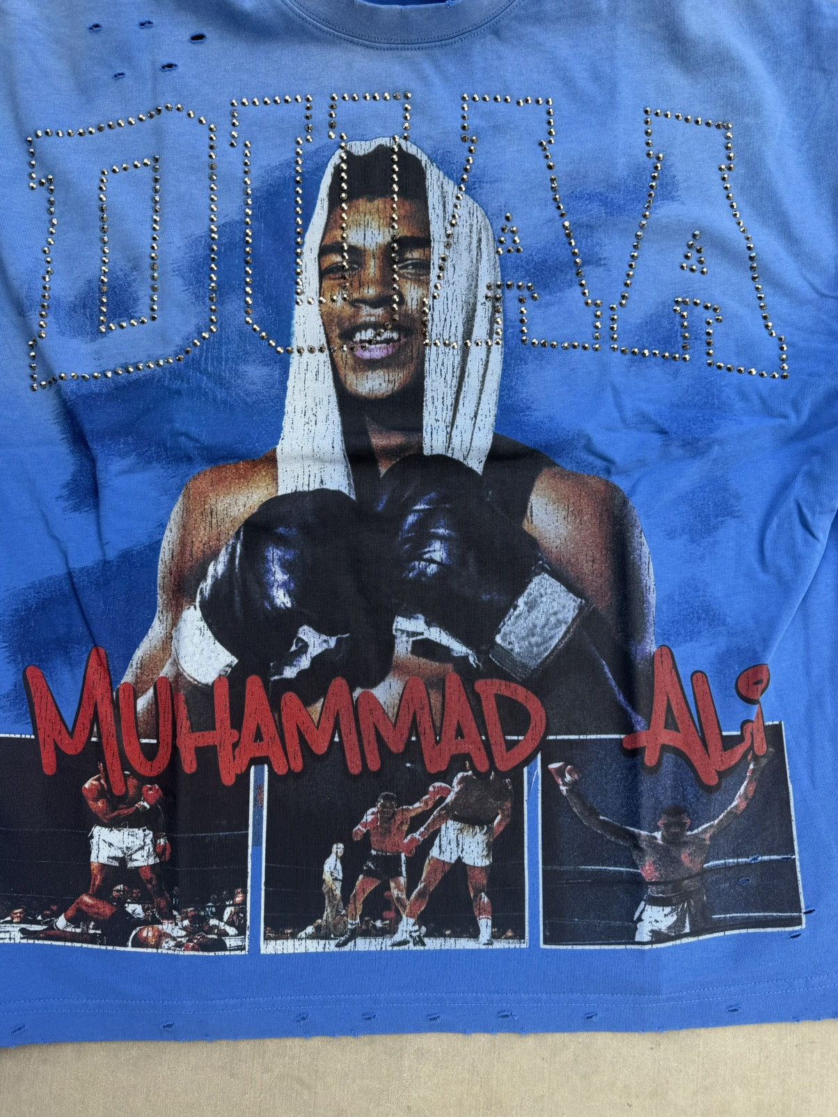 Other DUAA Boxing Rhinestone Tee Size Medium NWT Size US M / EU 48-50 / 2 - 2 Thumbnail