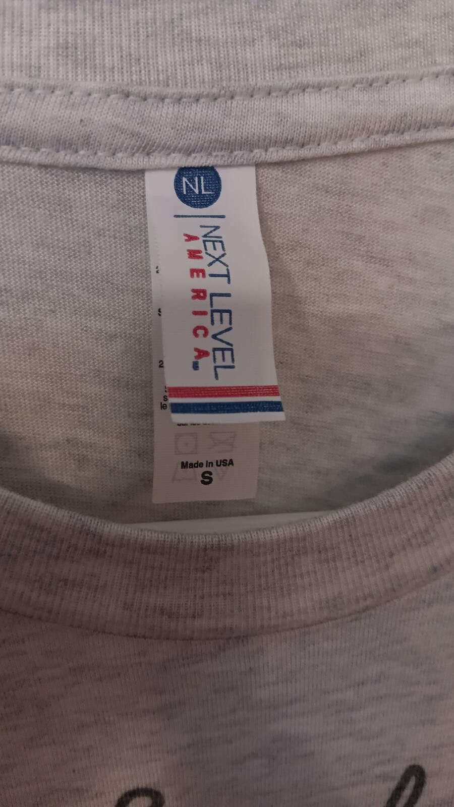 Next Level Apparel Gray Lake Bum Graphic T-Shirt Size Small Size US S / EU 44-46 / 1 - 4 Thumbnail