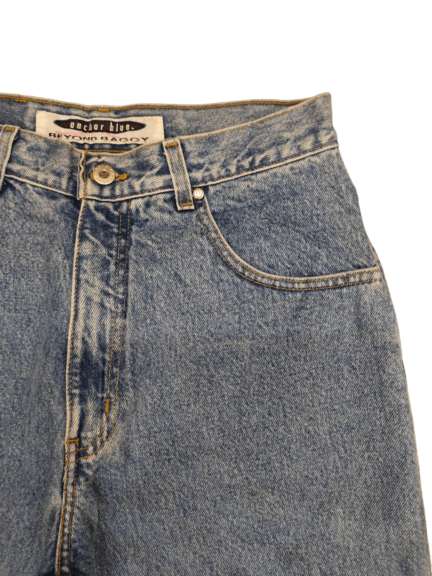 Anchor Blue Vintage Y2k Anchor Blue Beyond Baggy Denim Jeans Jnco Style Size US 30 / EU 46 - 3 Thumbnail