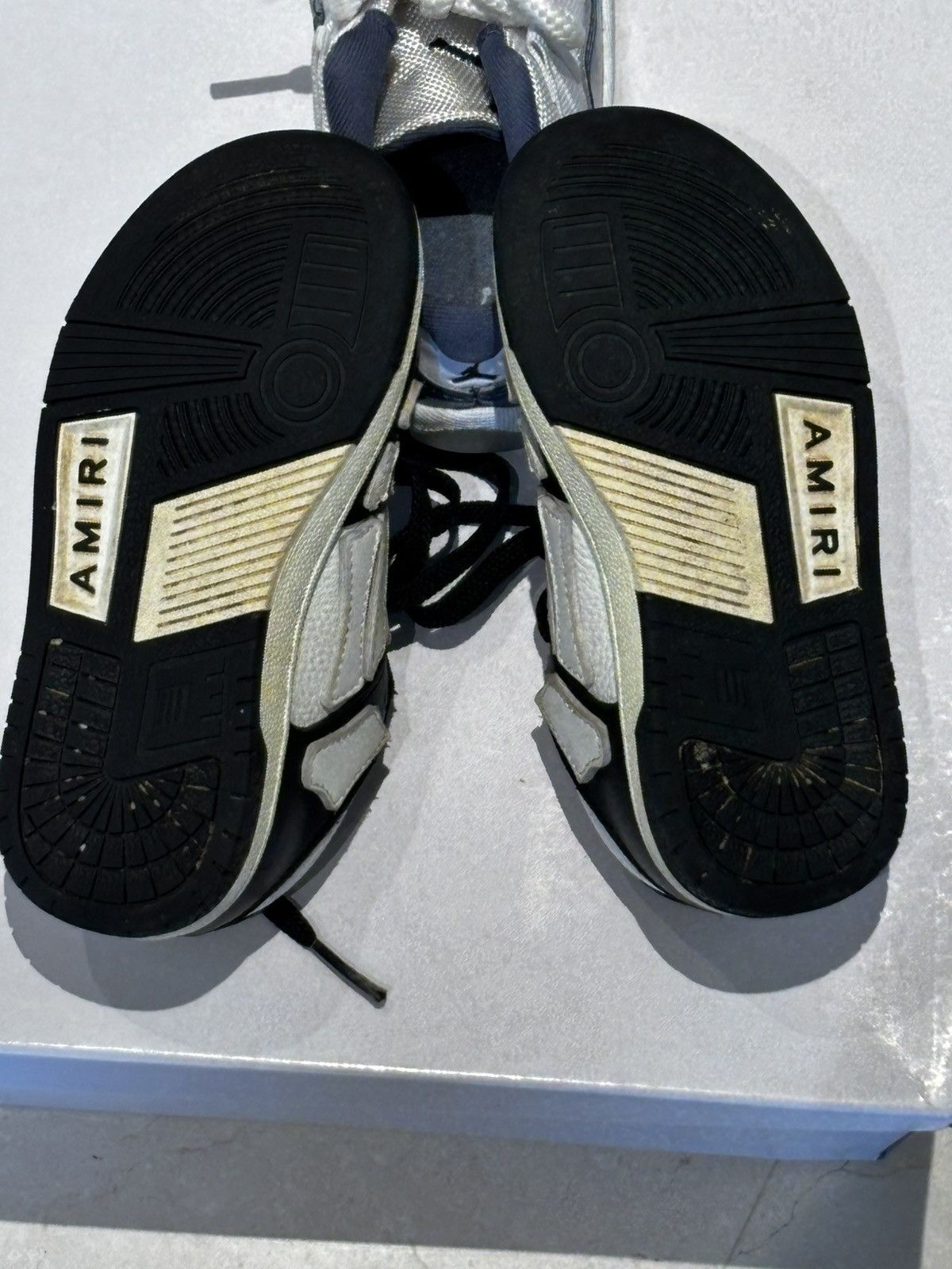 Amiri AMIRI Kids Skel-Top Low Sneakers – Size US 9 / EU 25 Size US 9 / EU 42 - 5 Thumbnail