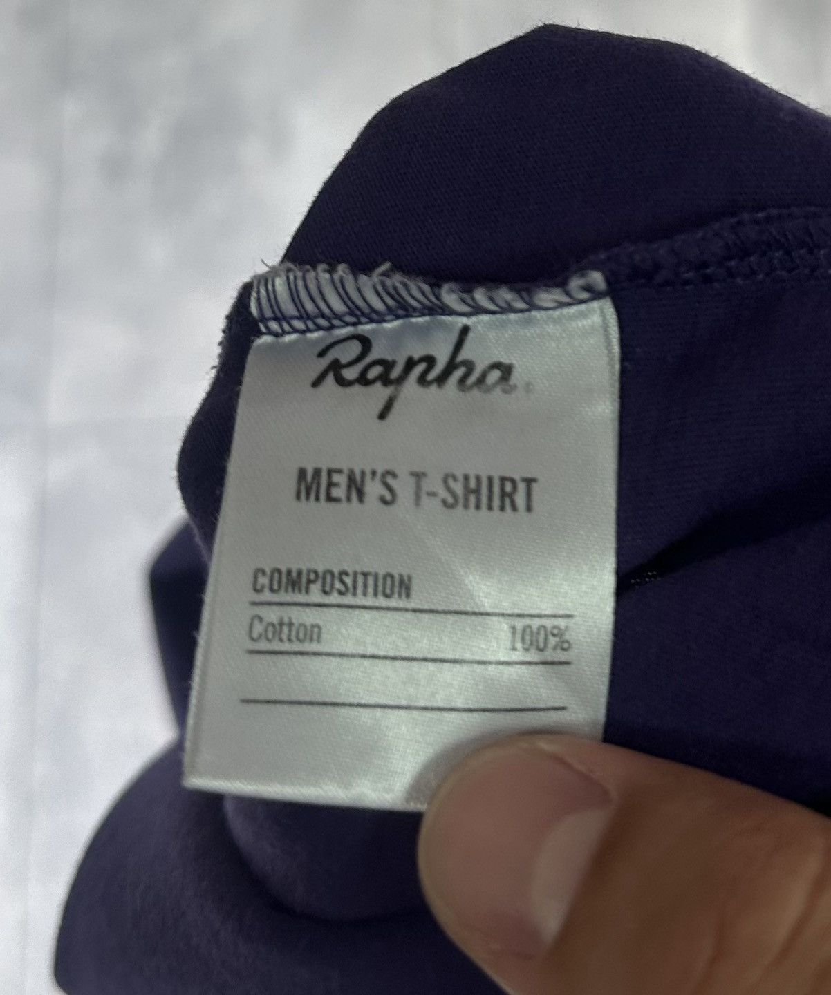 Rapha Rapha Mens Purple T-Shirt Reflective Logo Size US S / EU 44-46 / 1 - 7 Thumbnail