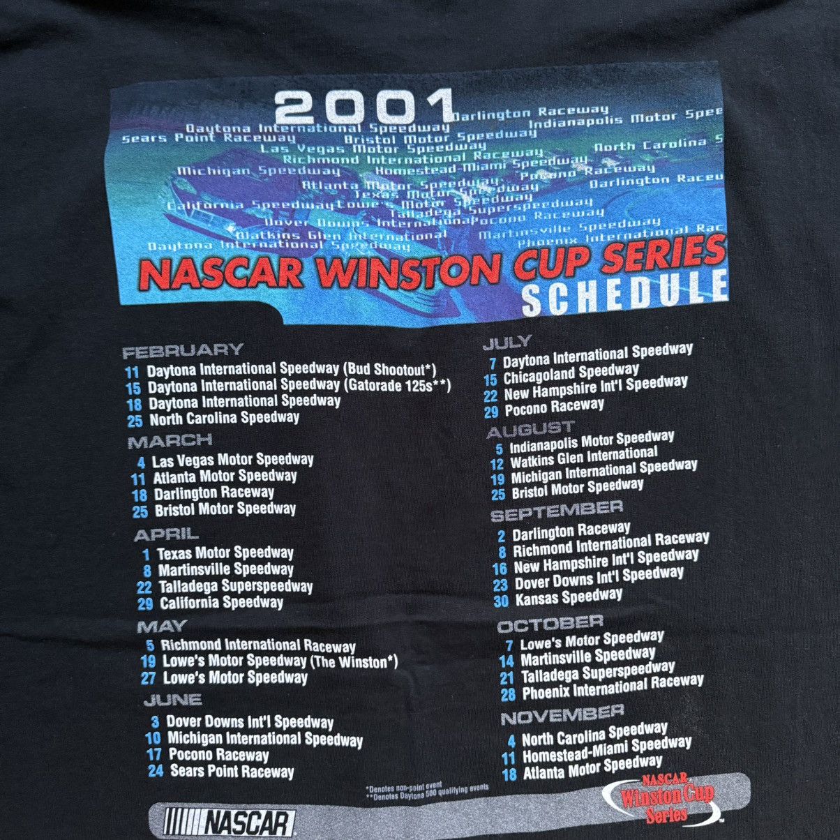 Chase Authentics Vintage Y2K NASCAR Winston Cup T-Shirt Size US XL / EU 56 / 4 - 6 Thumbnail
