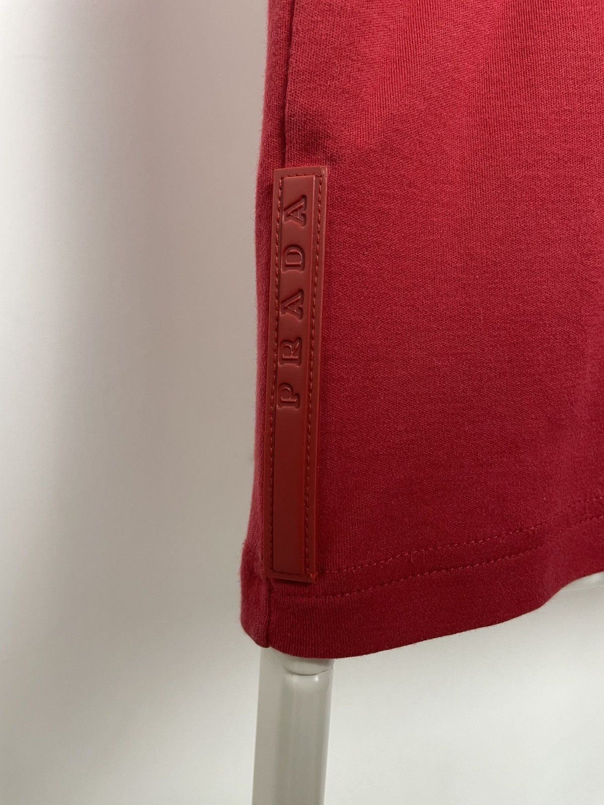 Prada Prada polo red tab on velcro Size US L / EU 52-54 / 3 - 2 Thumbnail