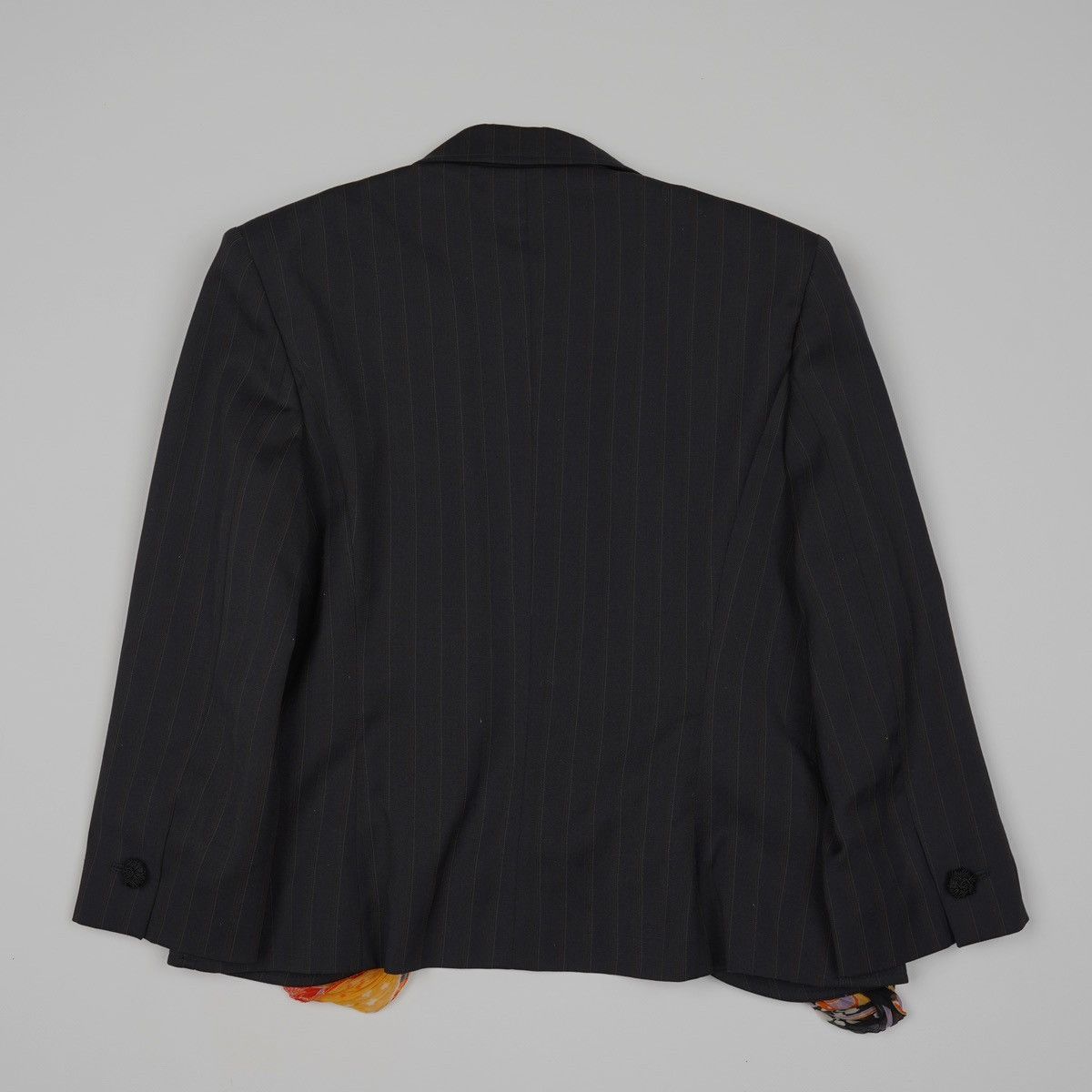 Dolce & Gabbana Dolce Gabbana Wool Striped Suit With Silk Blazer Pants Size M / US 6-8 / IT 42-44 - 14 Thumbnail