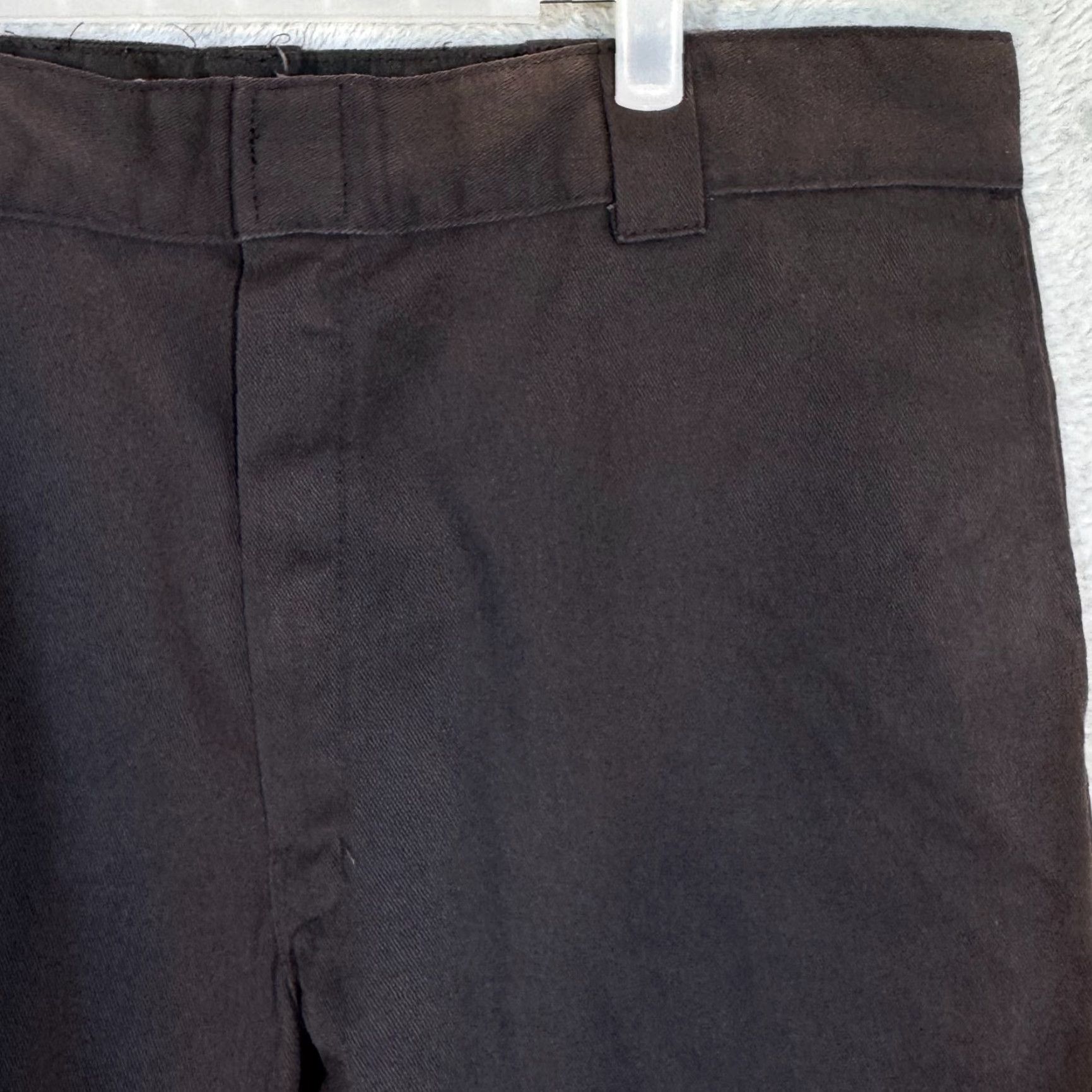 Dickies Dickies 874 Men's Work Pants 32x30 Black Polyester High Rise Straight Leg Workwear Size US 32 / EU 48 - 4 Thumbnail