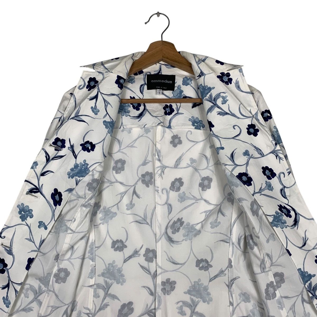 Other Nice Flower Design Emmedue Jacket Made In Italy Size M / US 6-8 / IT 42-44 - 12 Thumbnail