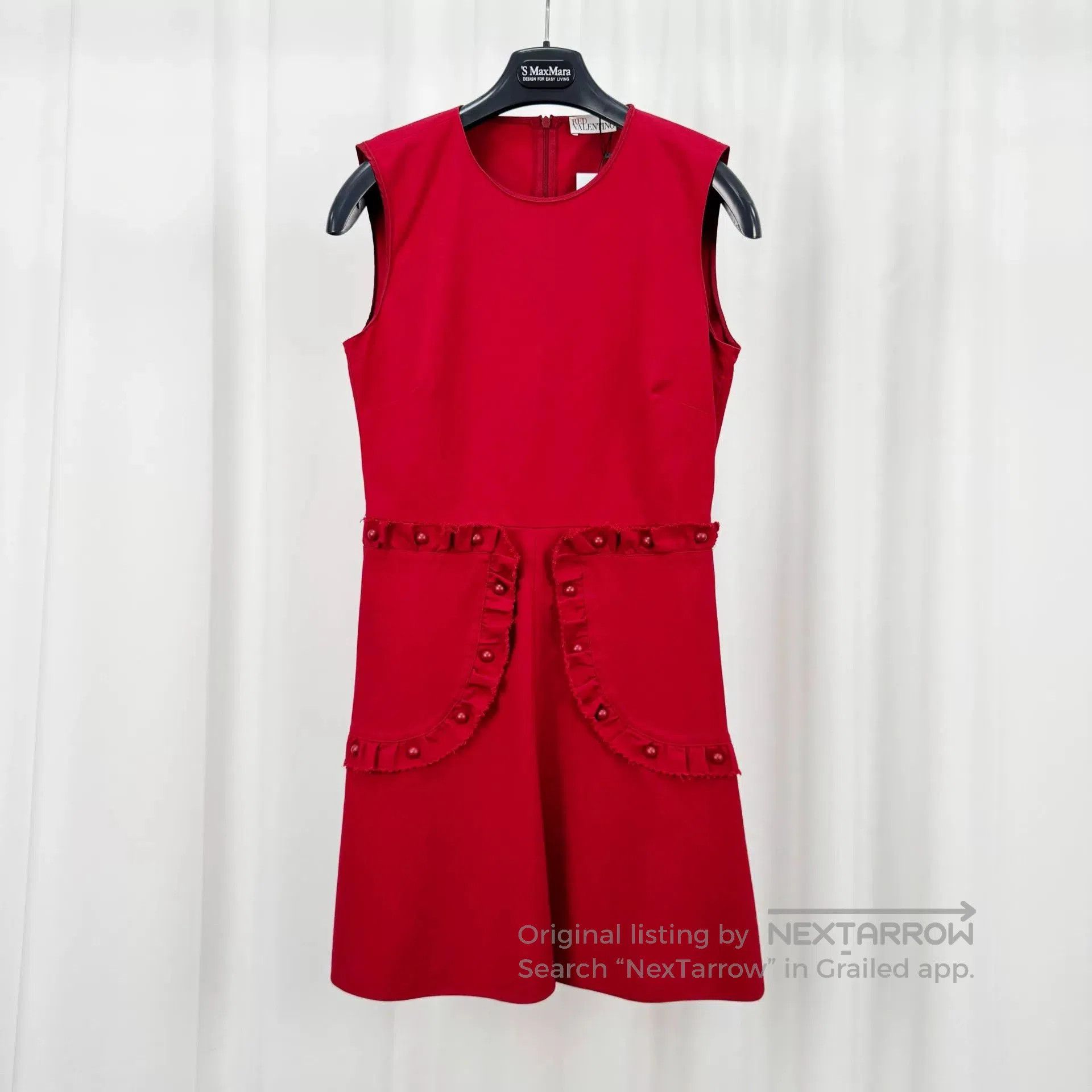 Valentino Valentino Beaded Ruffle Dress. Size S / US 4 / IT 40 - 1 Thumbnail