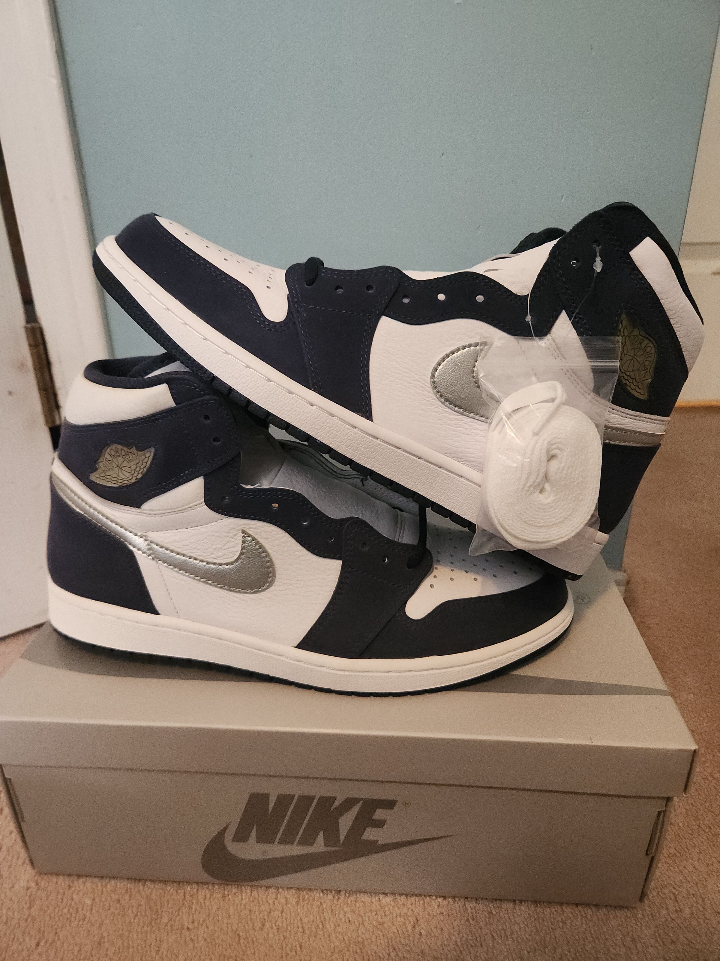 Jordan Brand Jordan 1 co.jp midnight navy Size US 11 / EU 44 - 1 Thumbnail