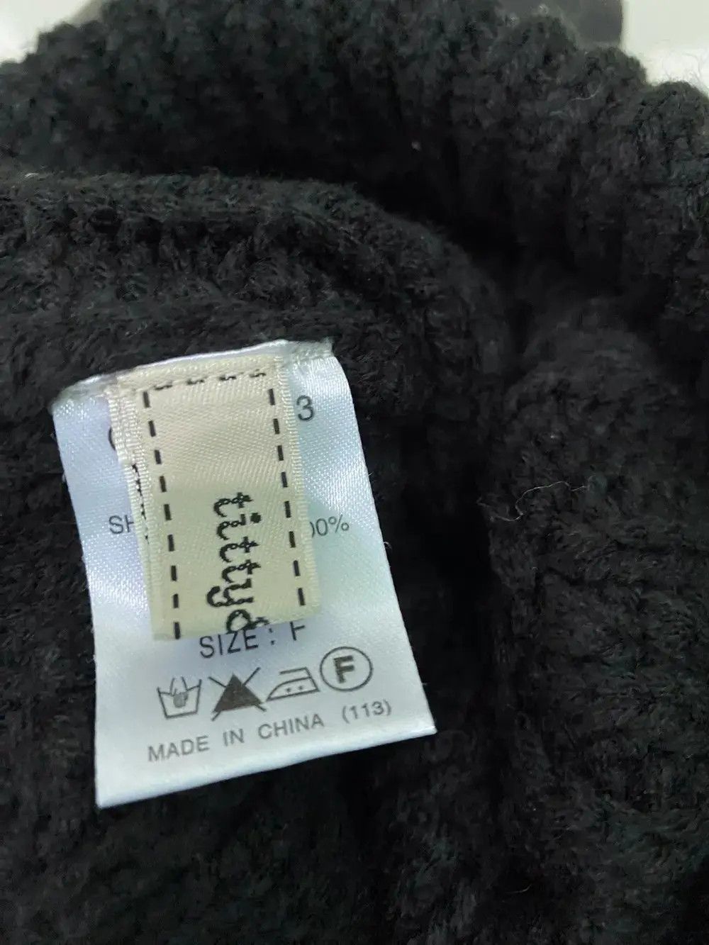 Japanese Brand Titty & Co Knit Beanie Hat Size ONE SIZE - 6 Thumbnail