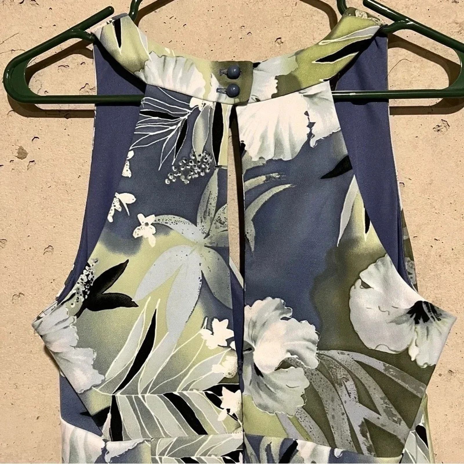 Other Dress Barn Sleeveless Floral Print Dress Sz 10 V Neck Size L / US 10 / IT 46 - 5 Thumbnail