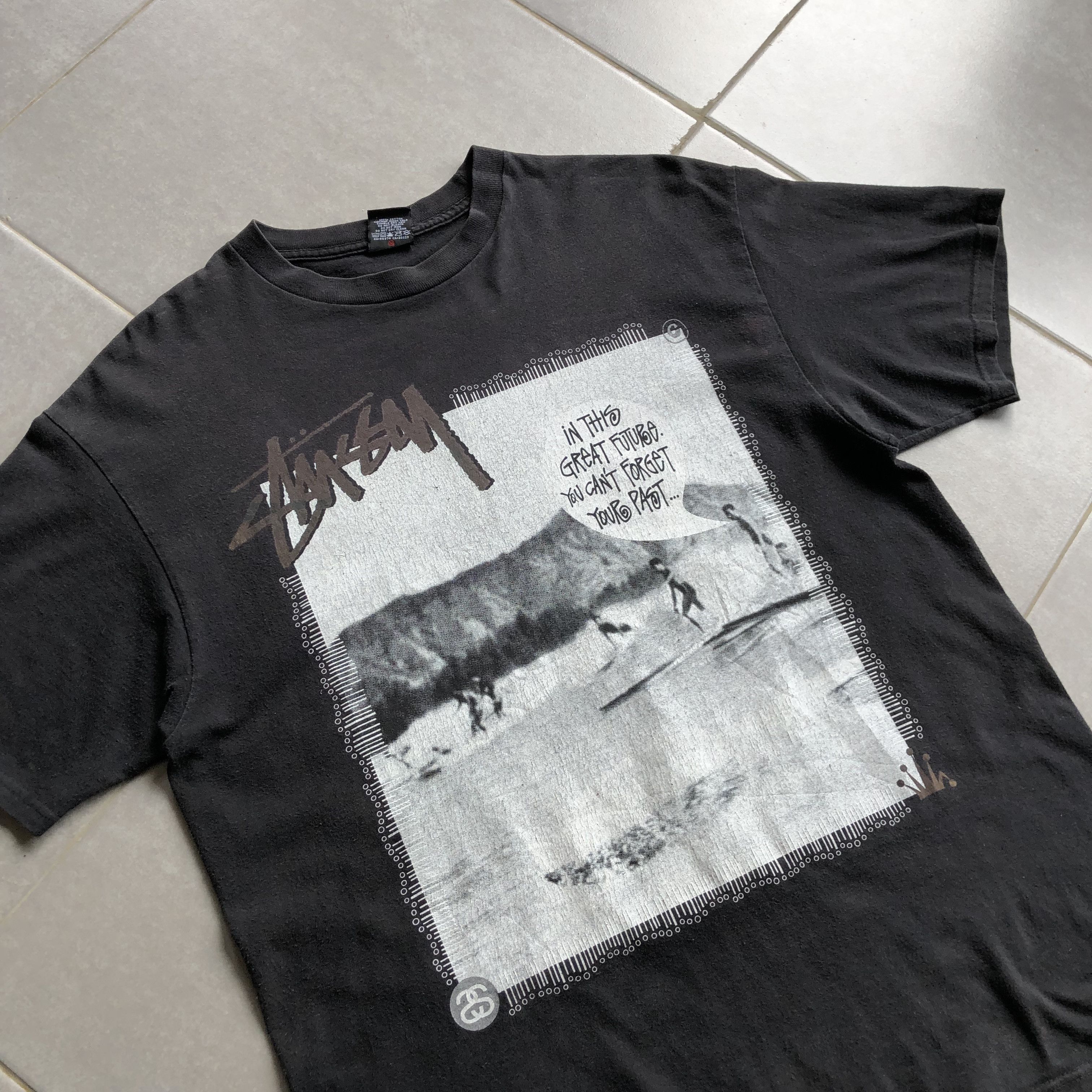 Stussy × Vintage Vintage Stussy photo tee Size US L / EU 52-54 / 3 - 2 Thumbnail