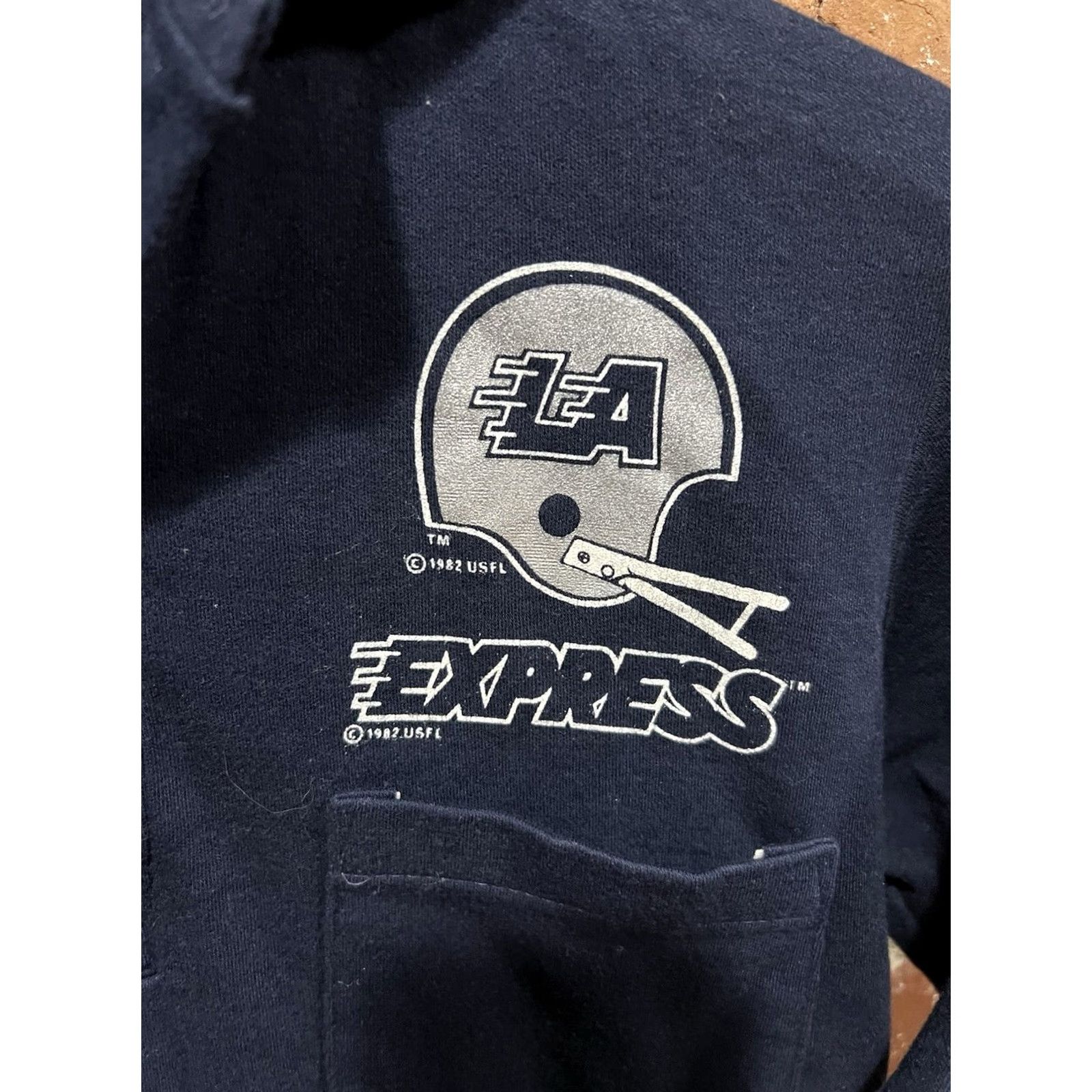 Champion VINTAGE Champion LA Express 1982 Mens Polo Blue USA Small Polo Men's Blue 1982 logo Embroidered Short Sleeve Collared 1970s 1980s Size US S / EU 44-46 / 1 - 2 Thumbnail