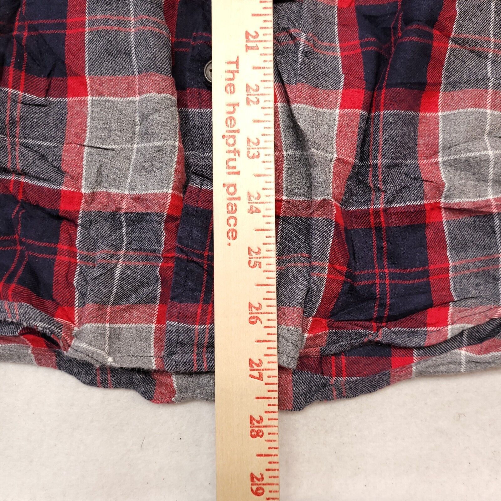 St. Johns Bay St Johns Bay Tartan Flannel Button Up Shirt Mens Size M Red Size US M / EU 48-50 / 2 - 8 Thumbnail