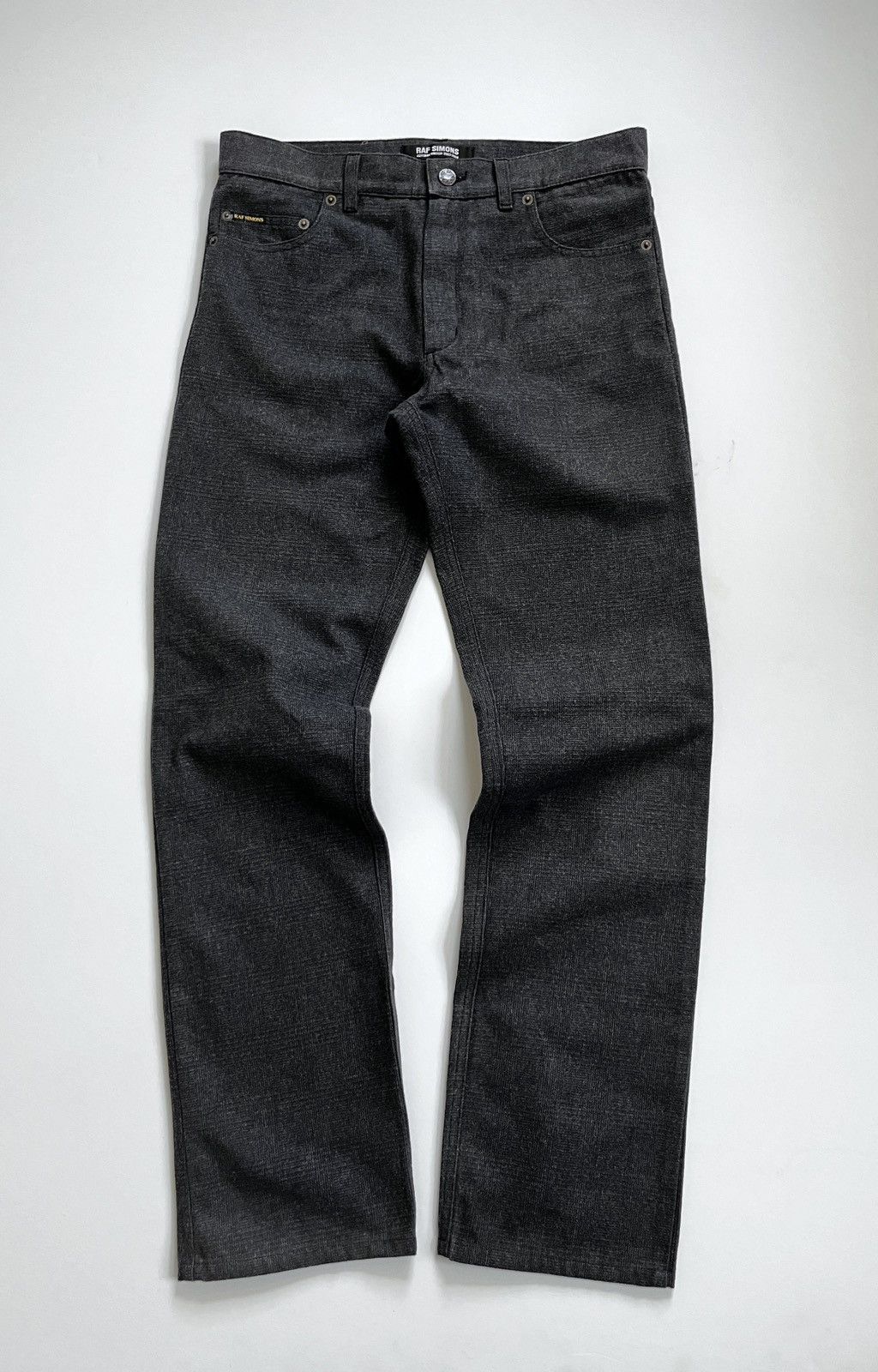 Archival Clothing × Raf Simons Raf Simons AW03-04’ “Closer” wool denim ...