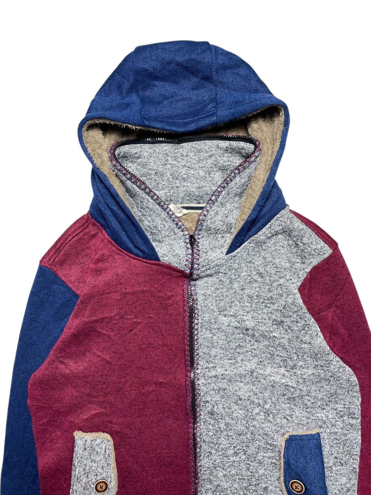 Japanese Brand 2000’s Power To The People - Alien Hooded Zip Jacket Size US L / EU 52-54 / 3 - 2 Thumbnail