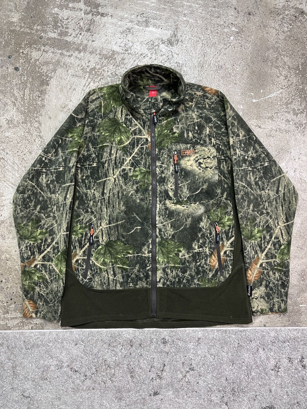 Vintage WINDTECH MEMBRANA CAMO FLEECE JACKET - LOT № 2256 Size US L / EU 52-54 / 3 - 1 Thumbnail
