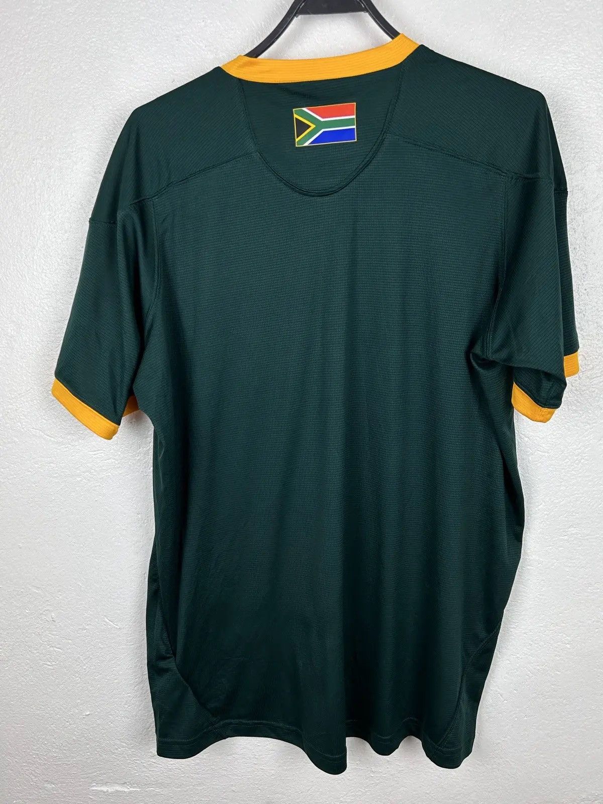 Asics Asics South African Rugby Sportswear Jersey In Green Size US XL / EU 56 / 4 - 4 Thumbnail